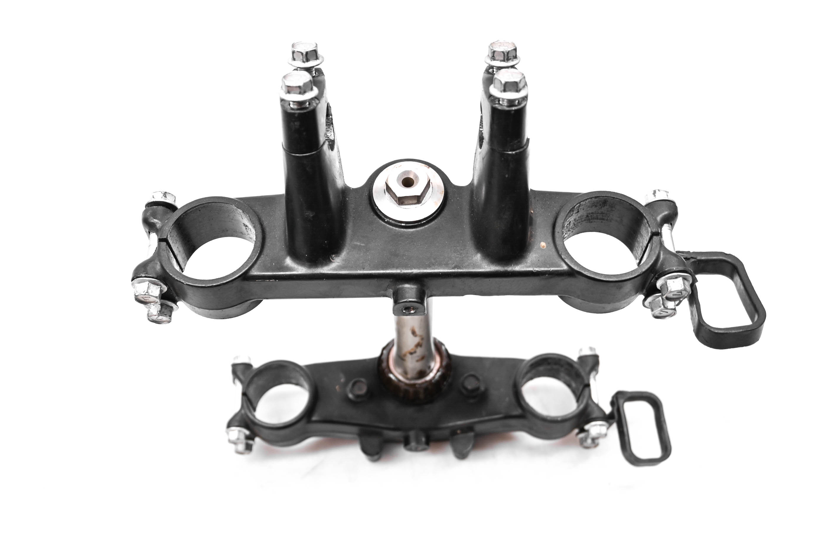 85 Kawasaki KX125 Triple Tree Handlebar Clamps