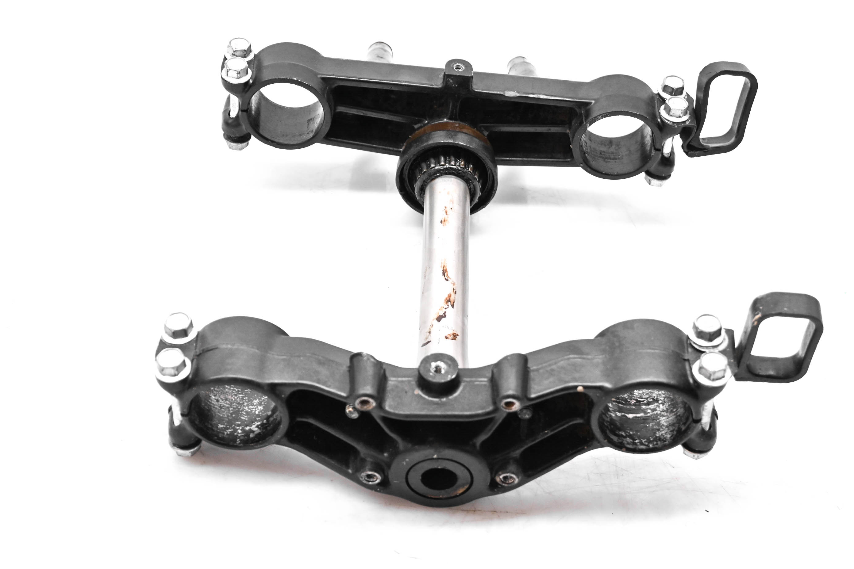85 Kawasaki KX125 Triple Tree Handlebar Clamps