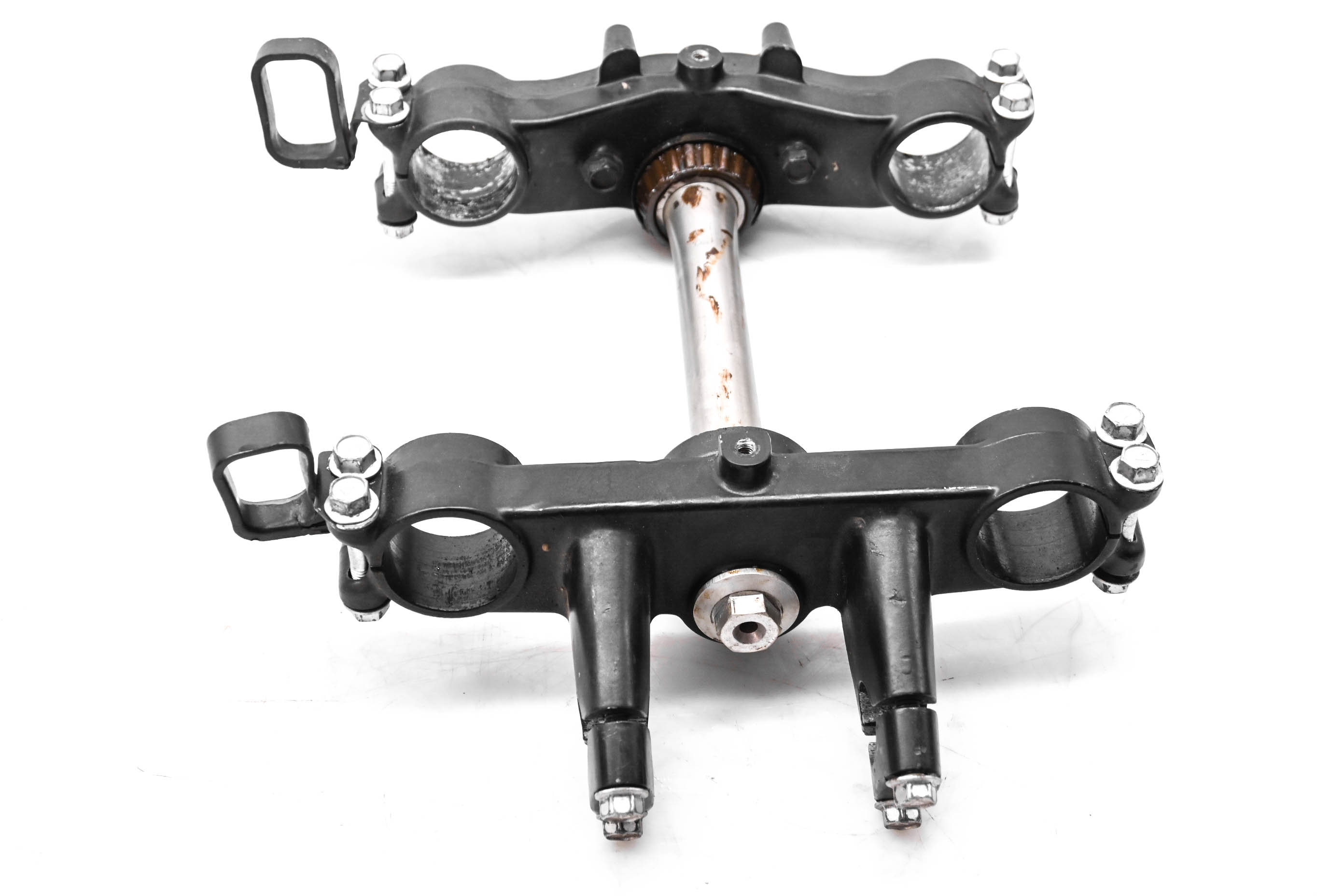 85 Kawasaki KX125 Triple Tree Handlebar Clamps