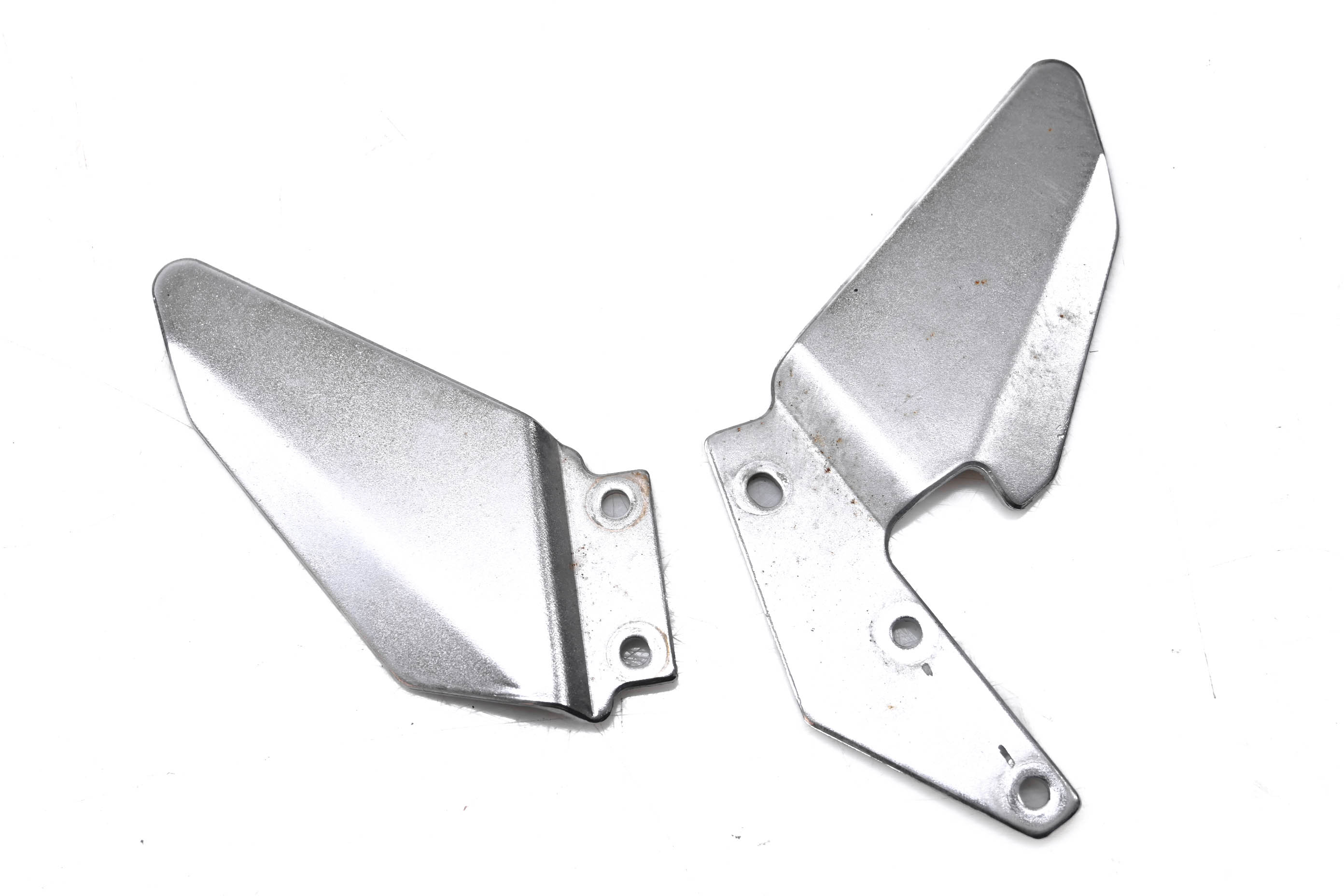 08 Suzuki GS500F Front Foot Peg Guards Bracket Mounts Left & Right