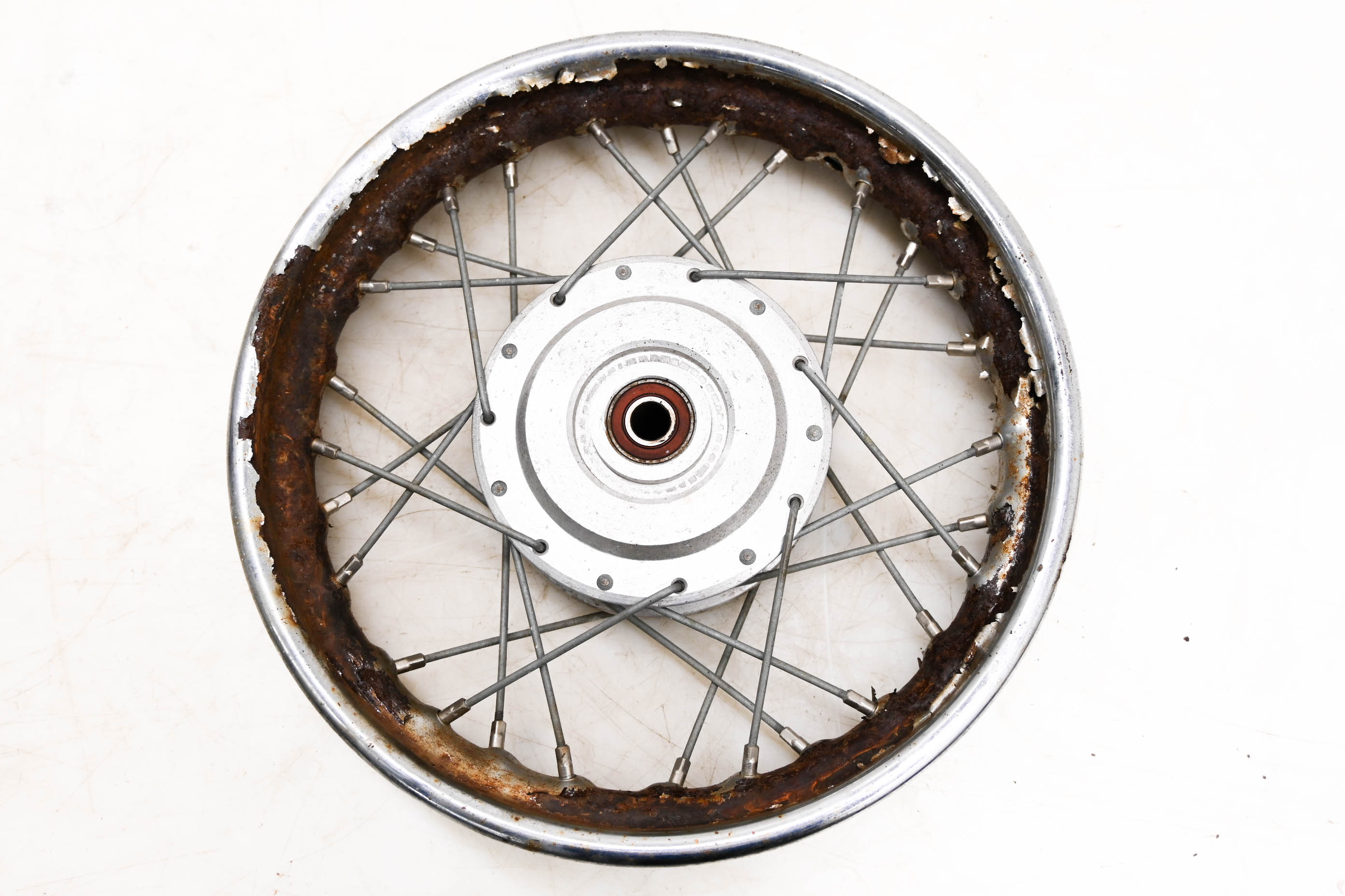 99 KTM 50 Mini Adventure Front Wheel Rim 1.50X10