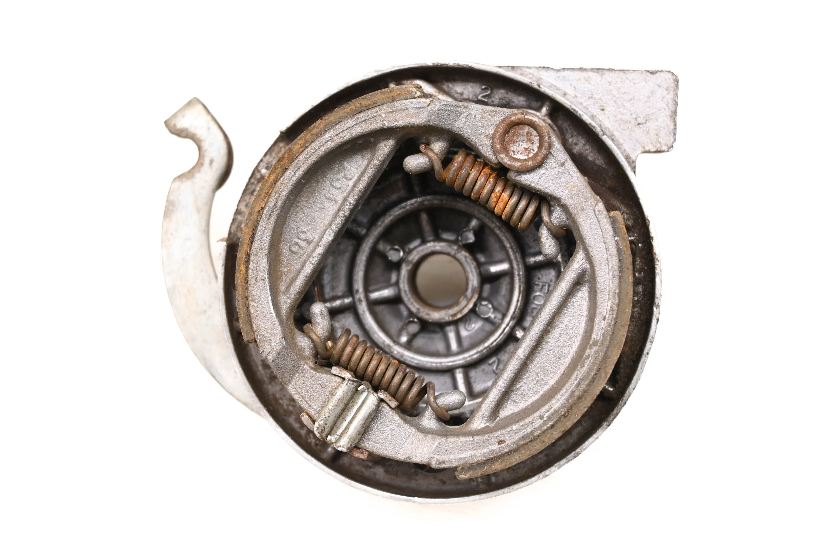 99 KTM 50 Mini Adventure Front Brake Drum Assembly