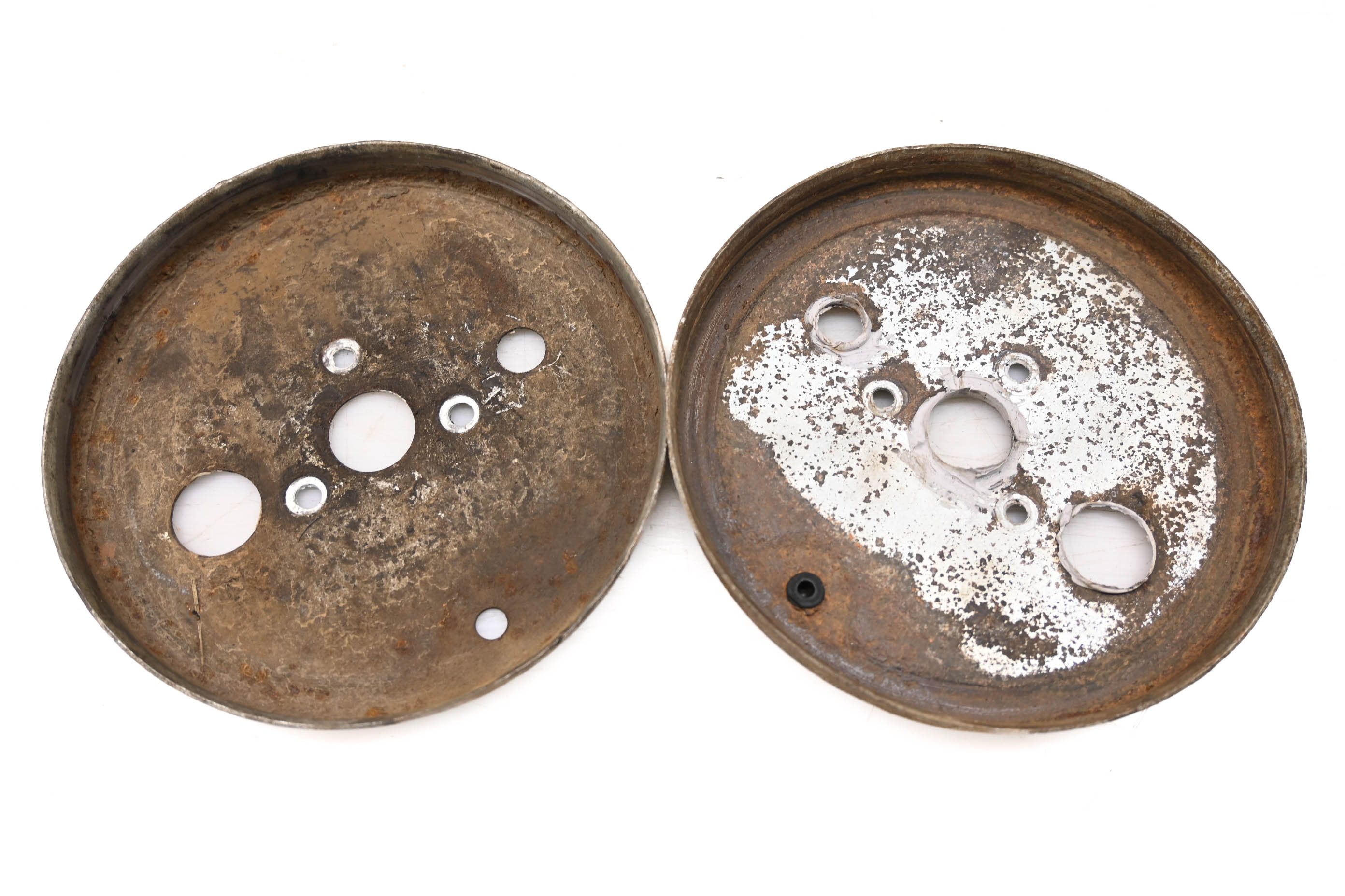 00 Suzuki Quadrunner 160 2x4 Front Brake Drum Covers LT160