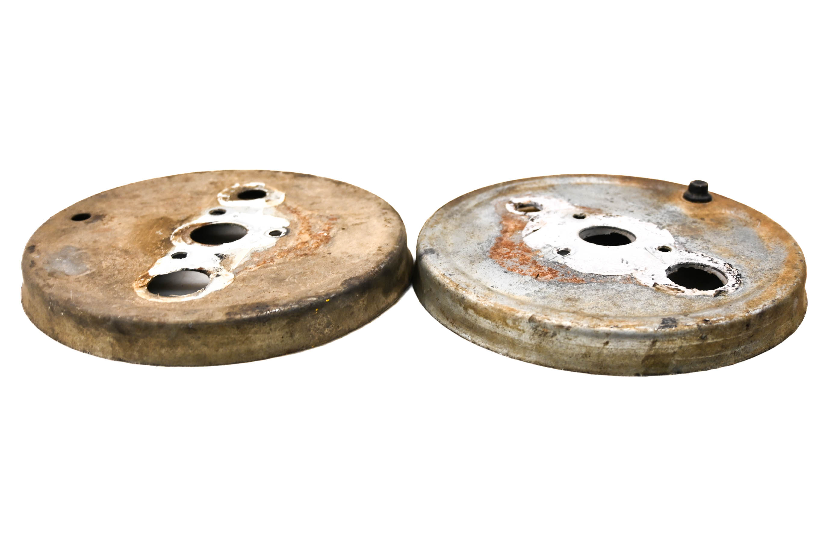 00 Suzuki Quadrunner 160 2x4 Front Brake Drum Covers LT160