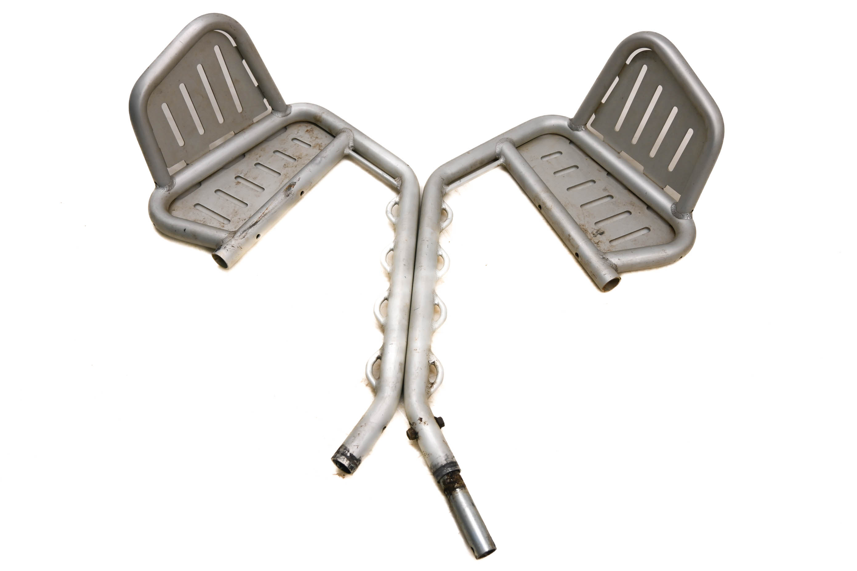 12 Can-Am DS90 X 2x4 Nerf Bars Foot Wells Heel Guards