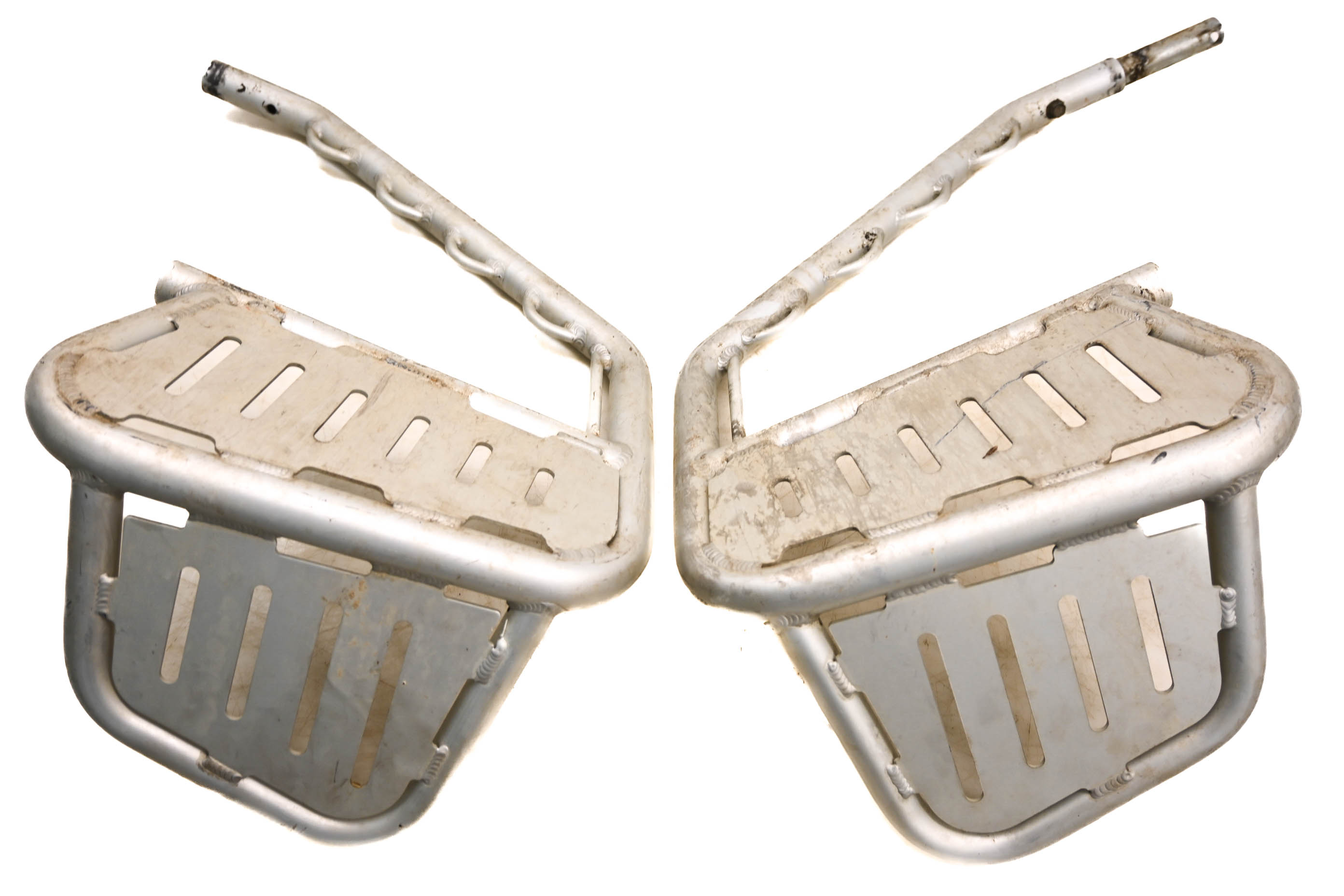 12 Can-Am DS90 X 2x4 Nerf Bars Foot Wells Heel Guards