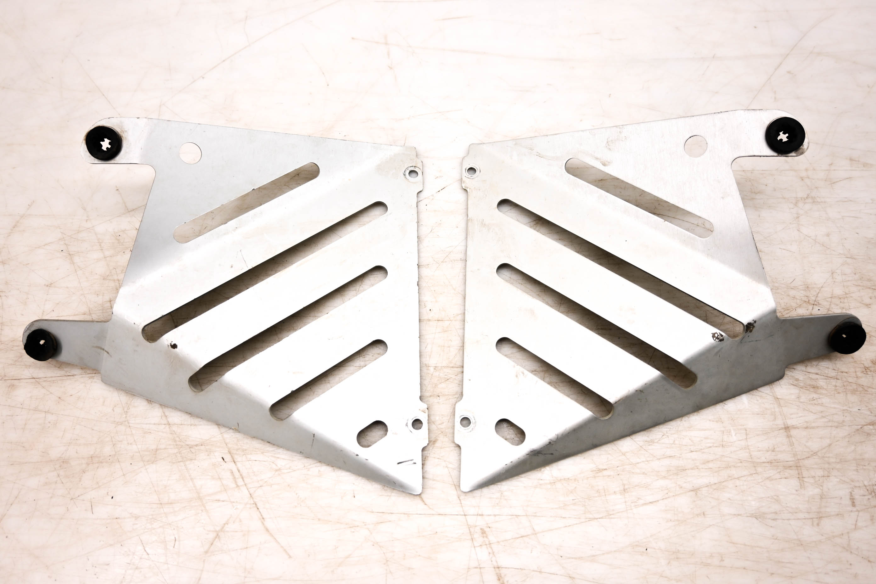 12 Can-Am DS90 X 2x4 Foot Guards Left & Right Footwells