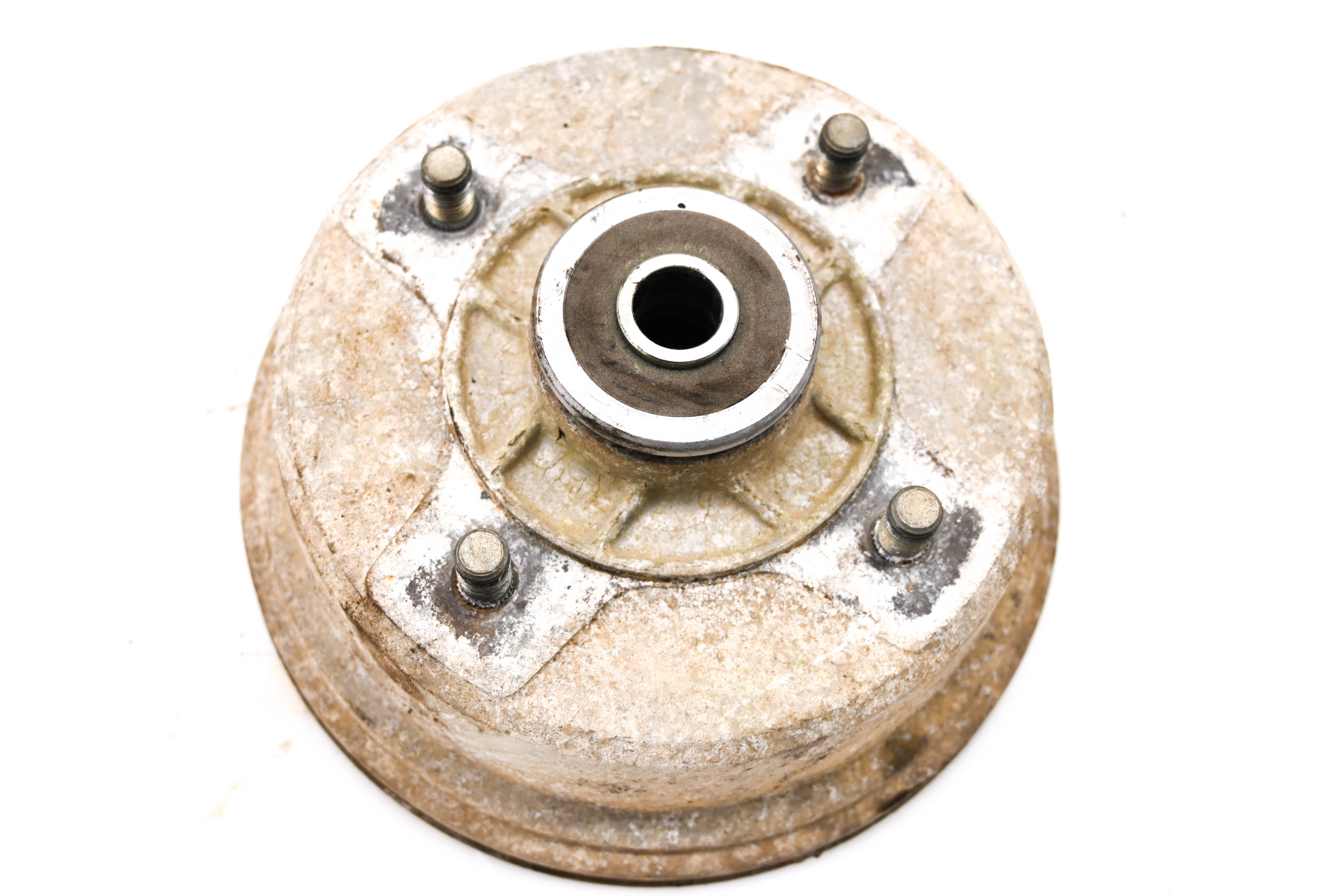 01 Kawasaki Bayou 220 2x4 Front Brake Drum Hub Assembly KLF220