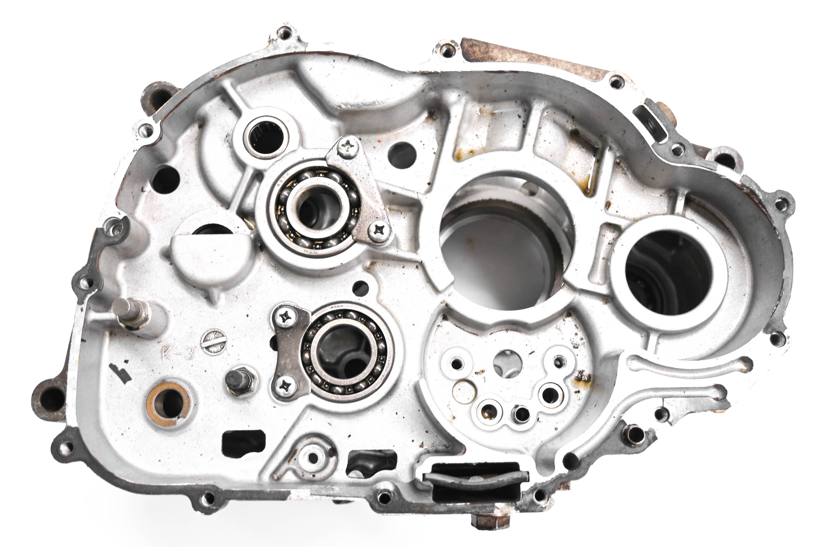 01 Kawasaki Bayou 220 2x4 Crankcase Center Crank Case KLF220