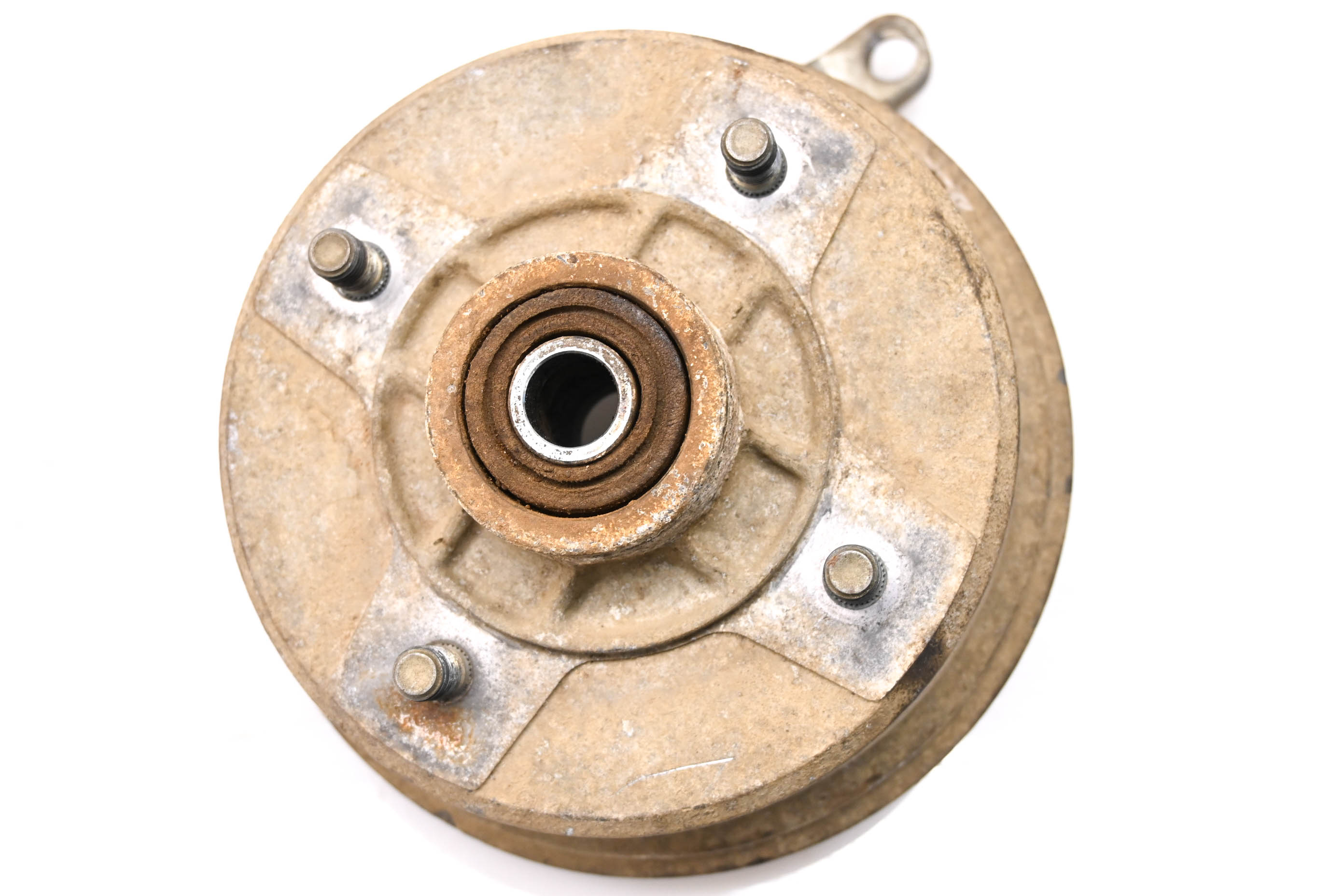 03 Kawasaki Bayou 250 2x4 Front Right Brake Drum Hub Assembly KLF250