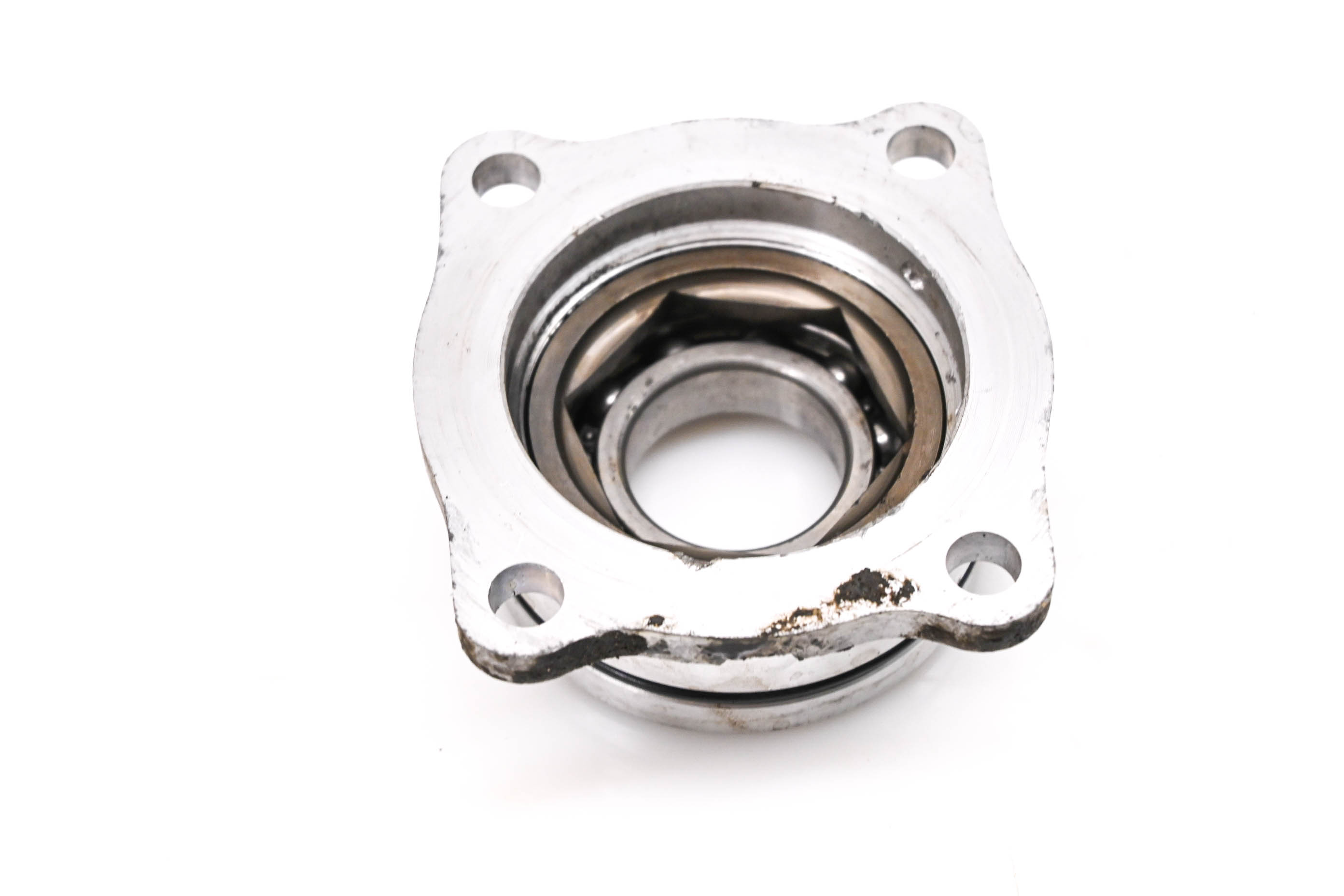 03 Kawasaki Bayou 250 2x4 Bevel Gear Case Rear Bearing Housing Cover KLF250