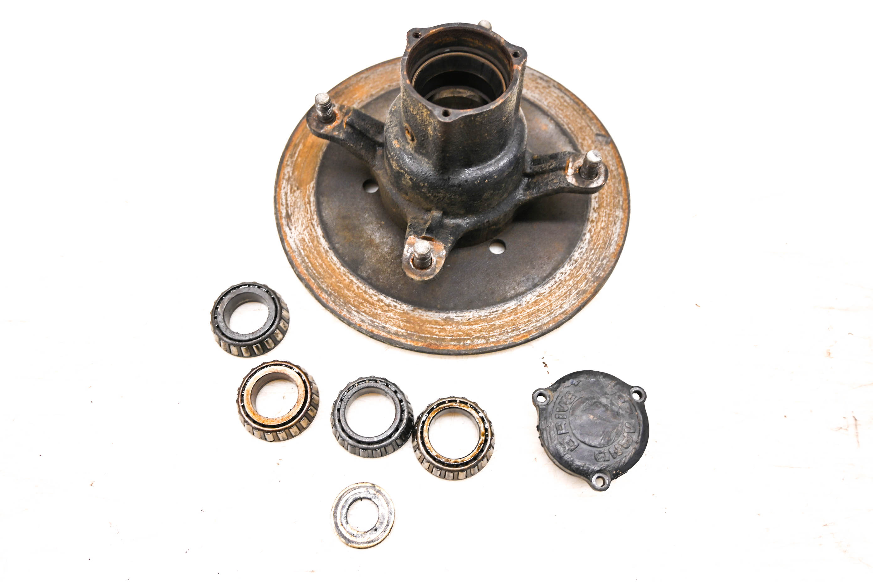 97 Polaris Xplorer 400L 4x4 Front Wheel Hub & Rotor Left Right