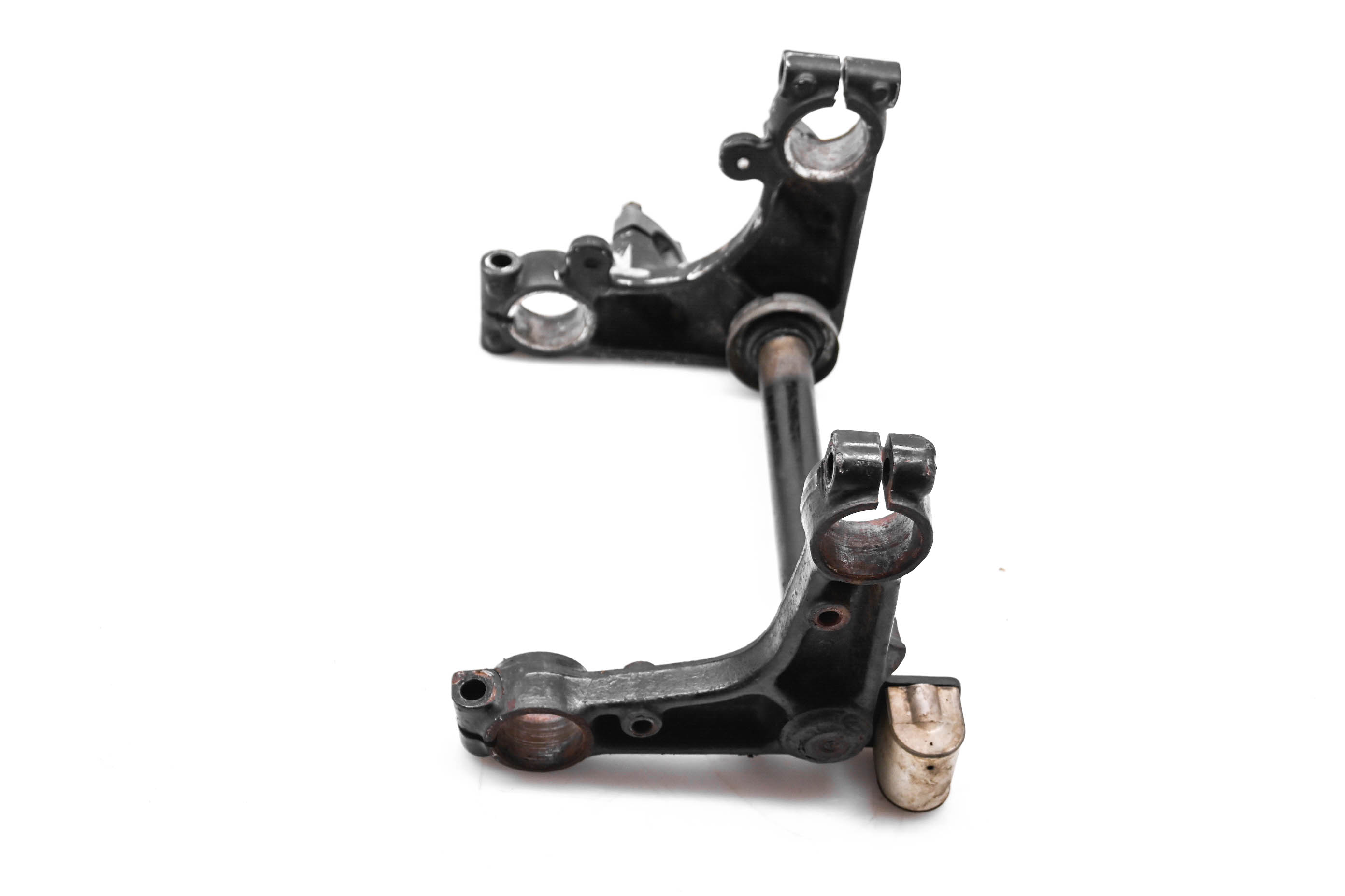 74 Honda XL100 Triple Tree Handlebar Clamps