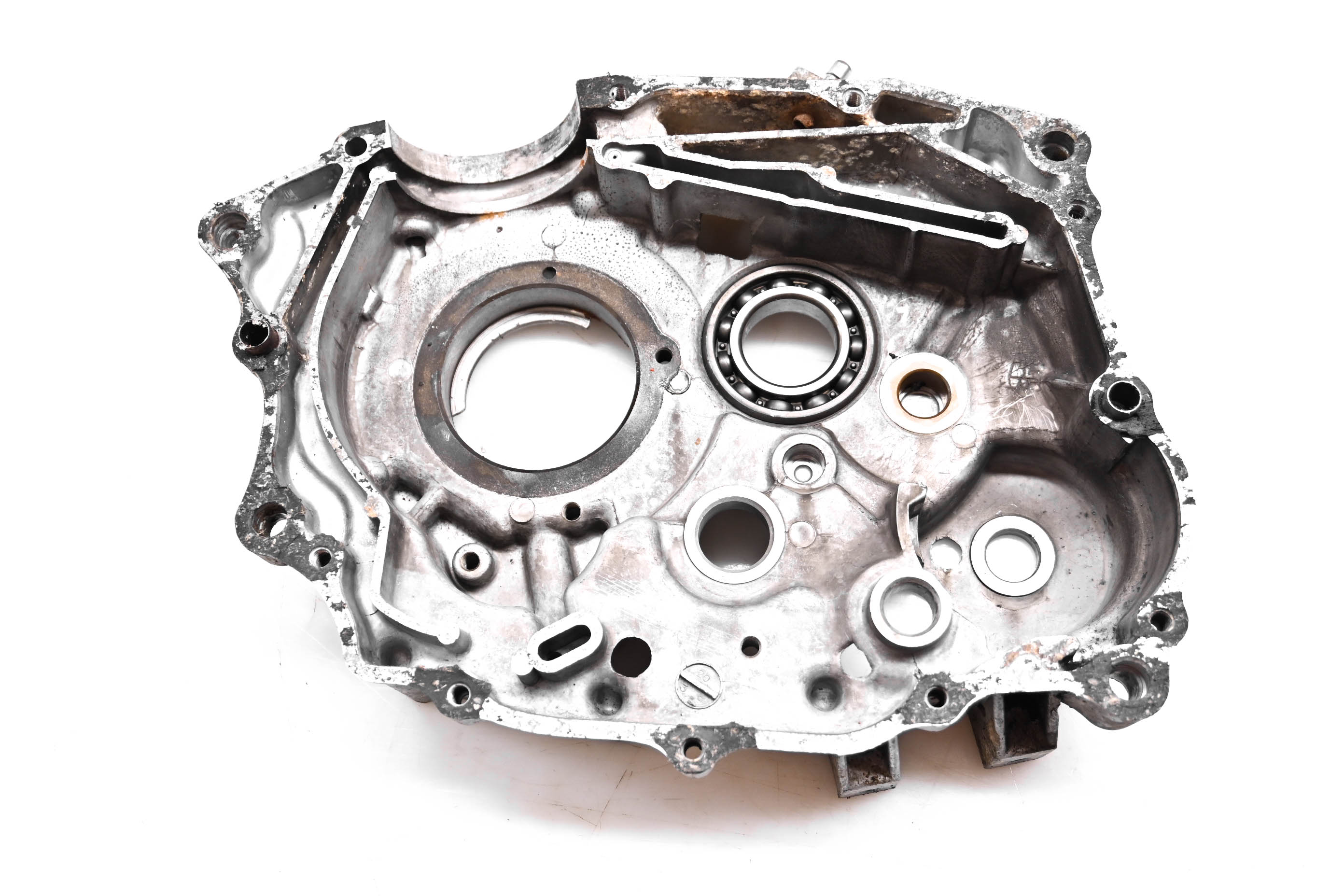 74 Honda XL100 Right Crankcase Center Half Crank Case