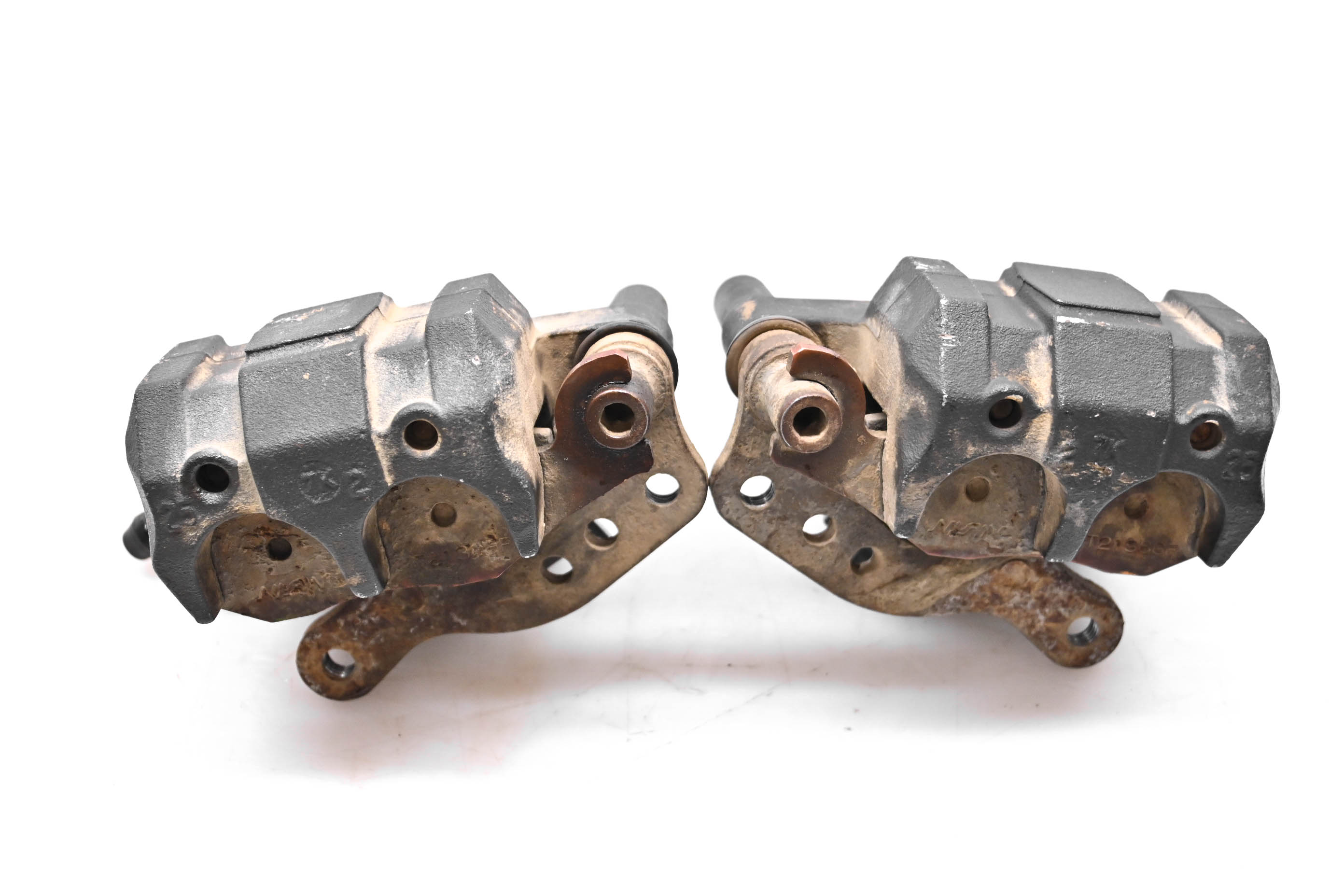 08 Kawasaki Brute Force 750 4x4i Front Brake Calipers Left & Right KVF750