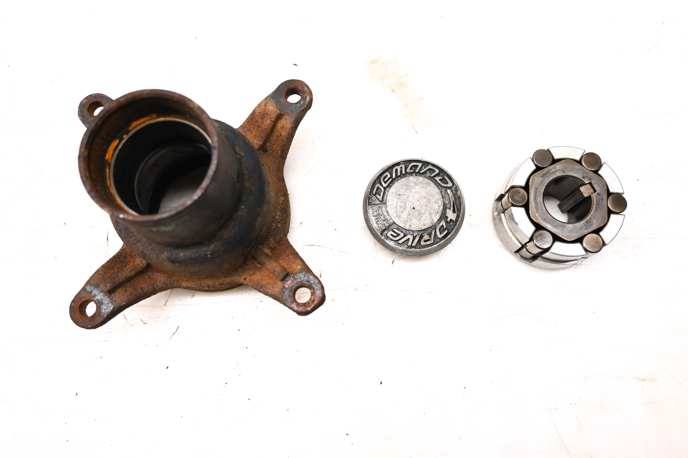 90 Polaris Trail Boss 250 4X4 Front Wheel Hub & Rotor Left Right