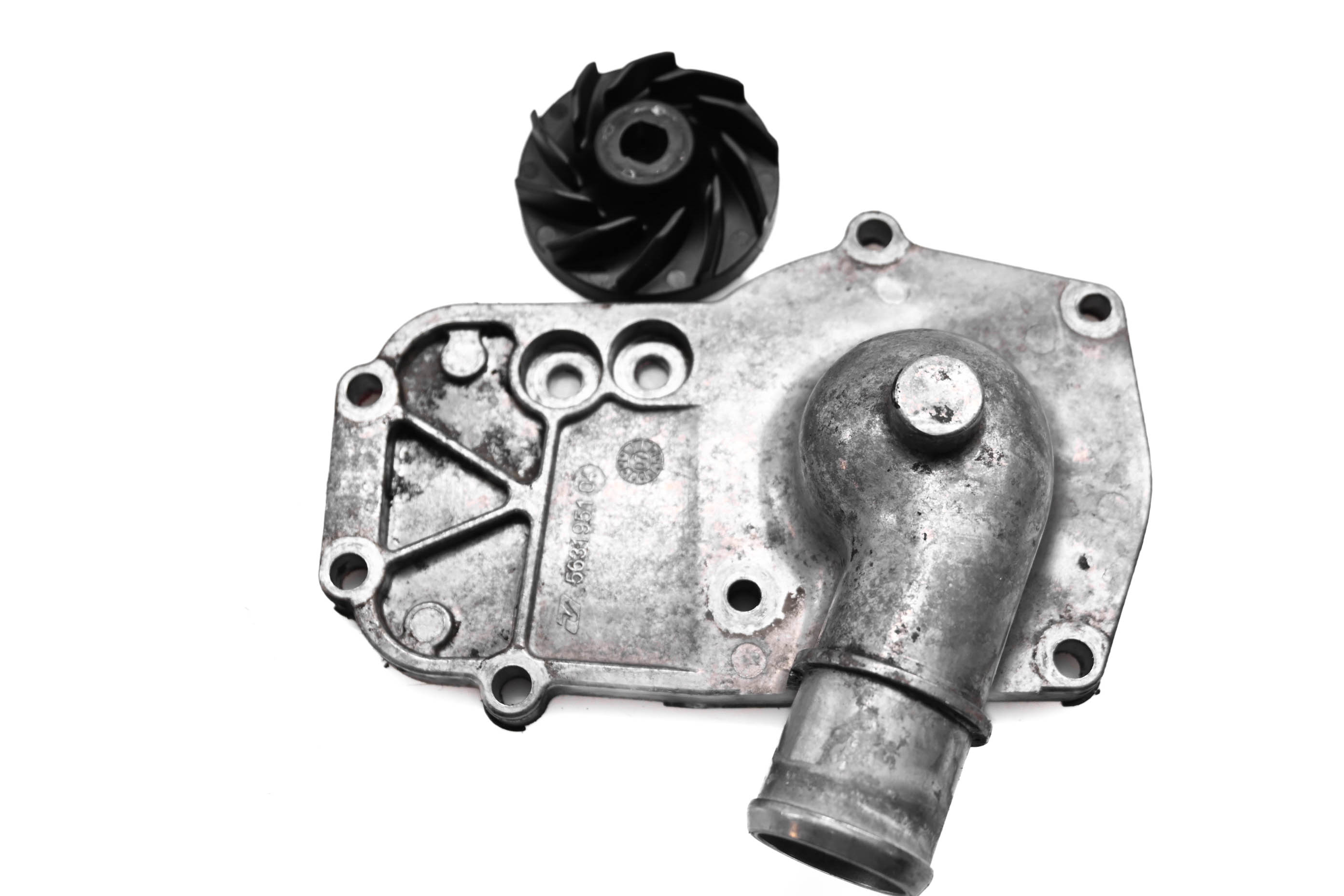 08 Polaris 600 IQ Racer Water Pump Cover & Impeller 121"