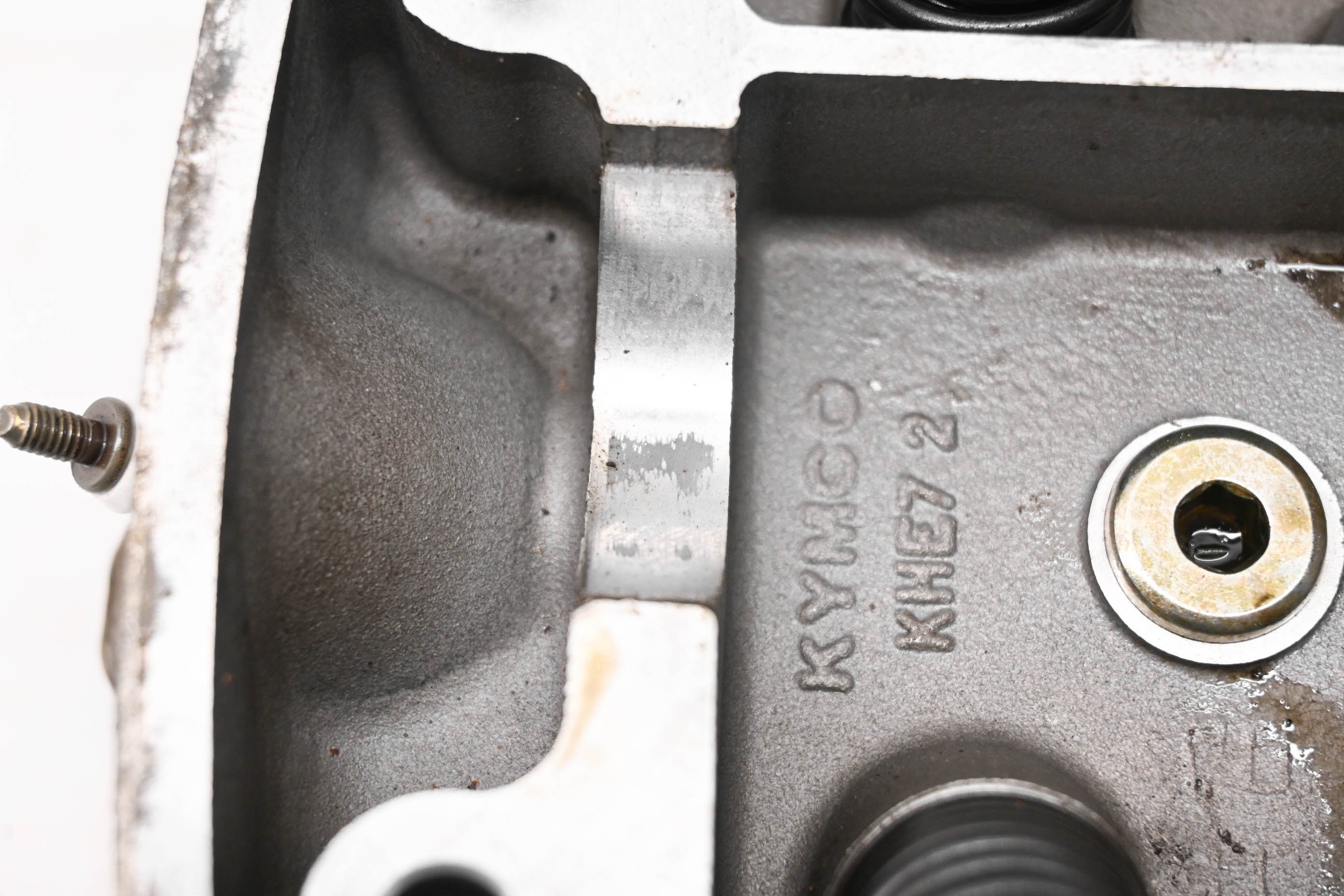 08 Kymco MXU 250 Cylinder Head