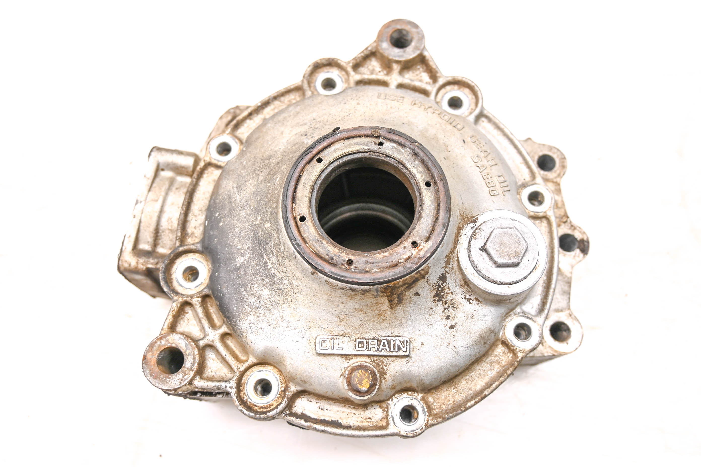 84 Honda Fourtrax 200 2x4 Rear Transmission Gear Case Housing TRX200