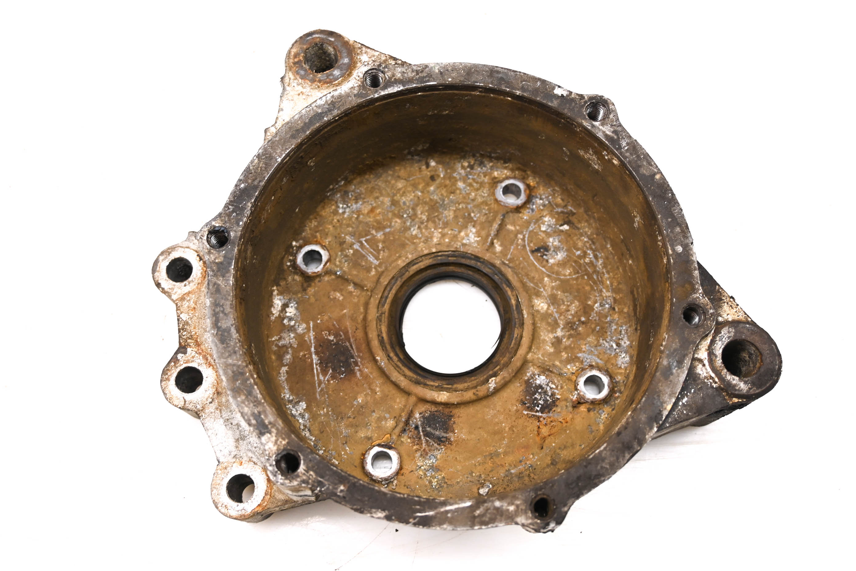 84 Honda Fourtrax 200 2x4 Rear Brake Drum Housing TRX200