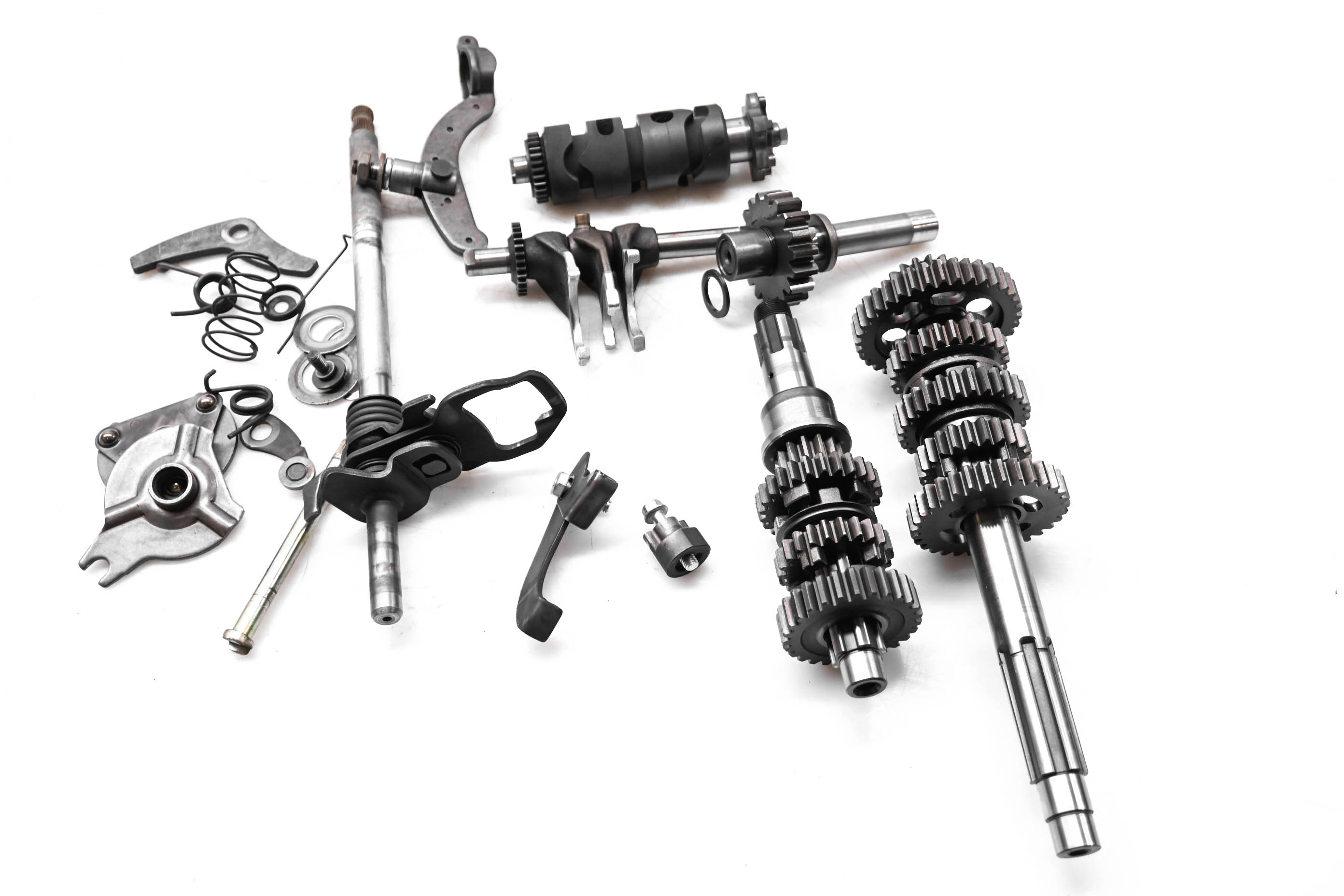 84 Honda Fourtrax 200 2x4 Transmission Shift Forks & Drum TRX200