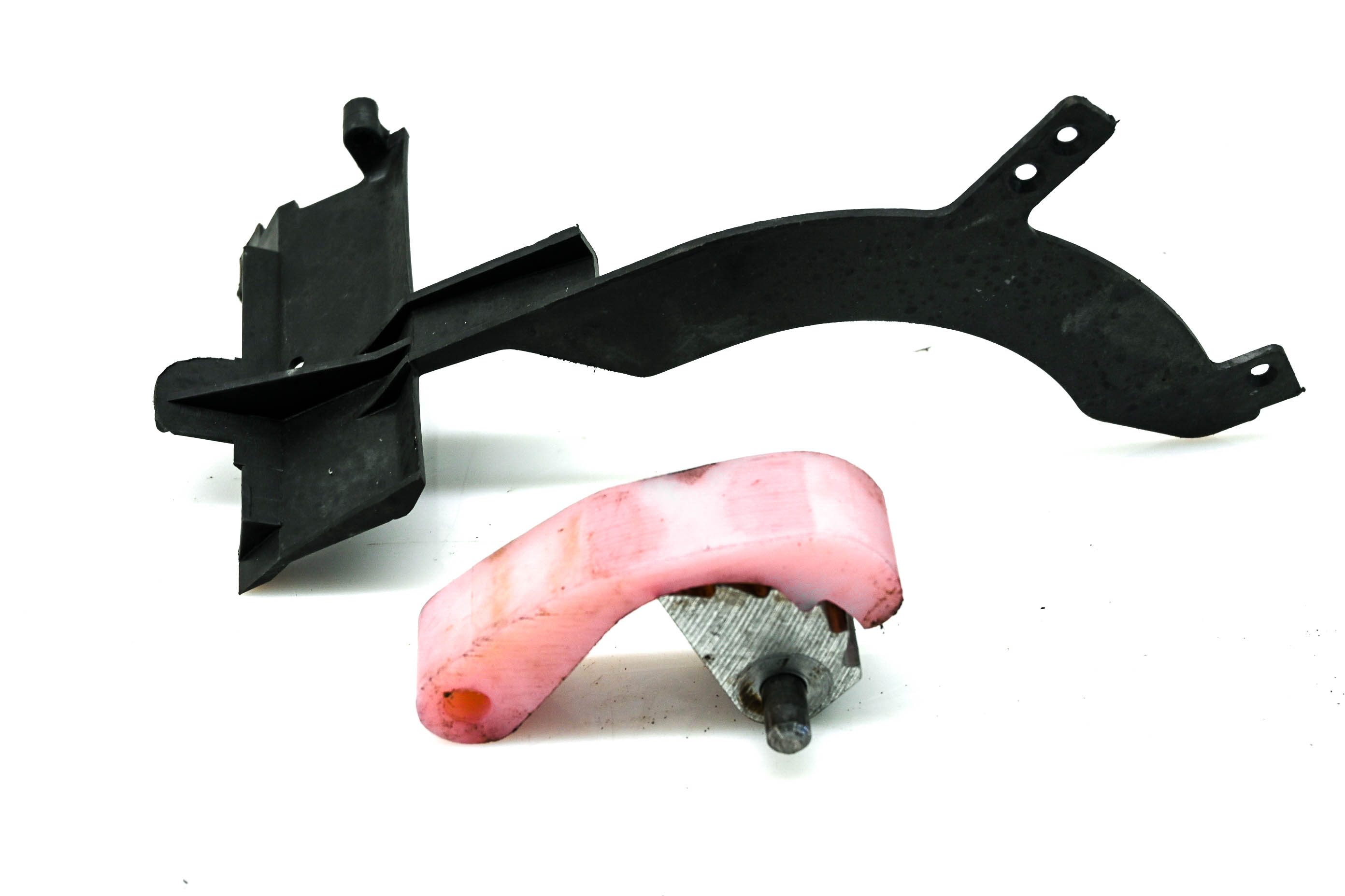 99 Polaris Ranger 500 6X6 Transmission Oil Deflector Baffle Tensioner