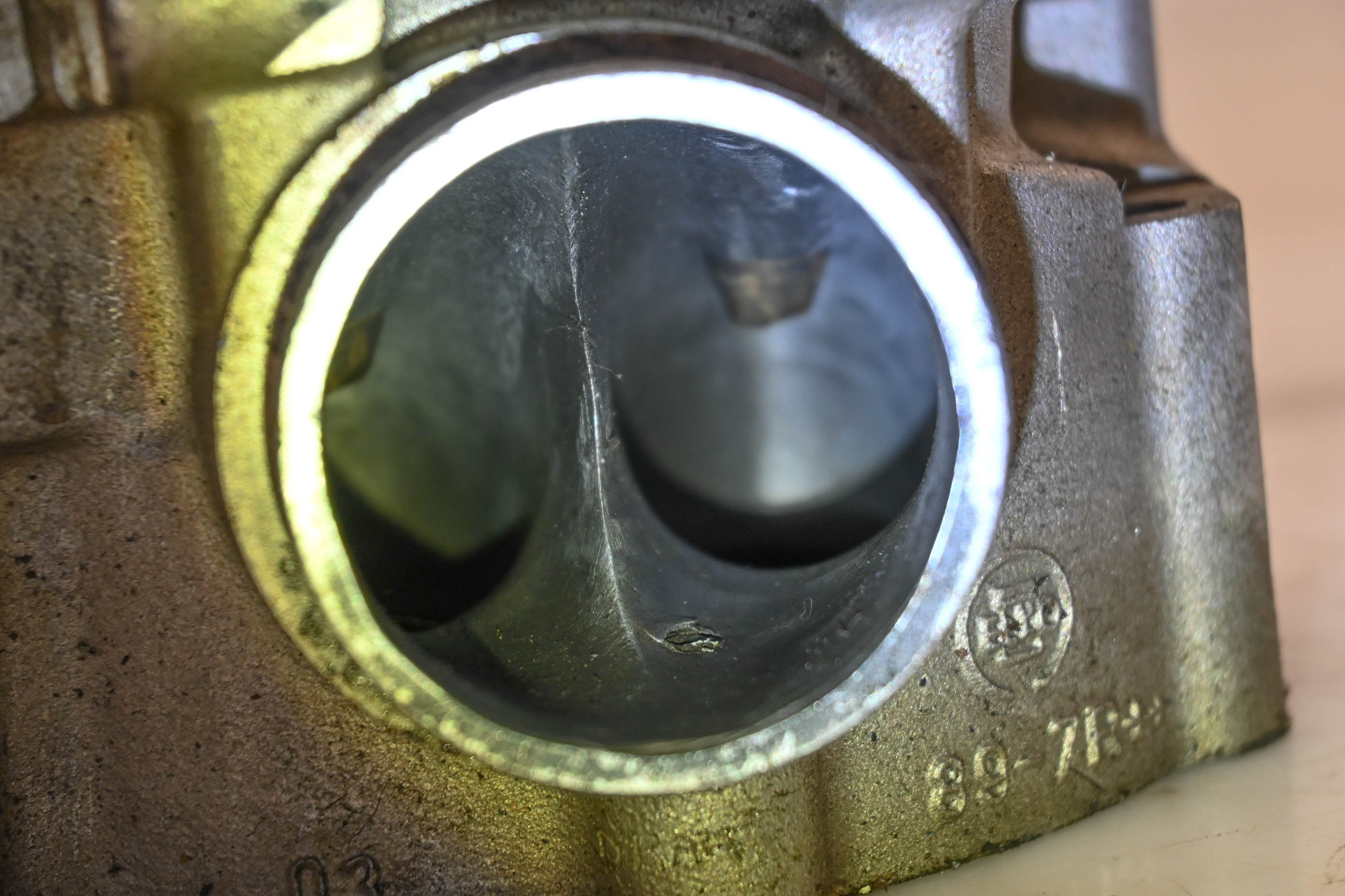 08 Polaris Outlaw 450 S Cylinder Head