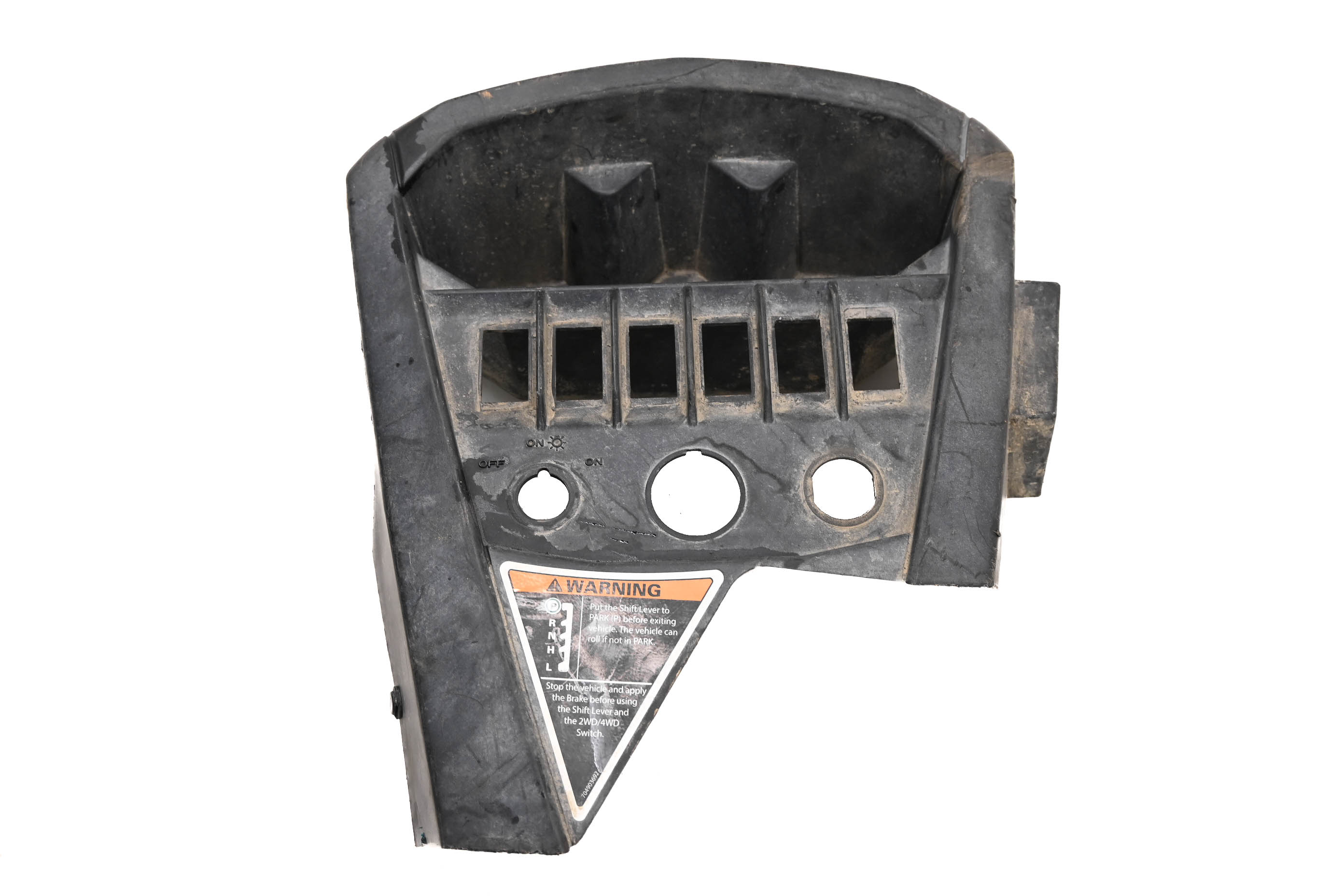 16 Can-Am Maverick 1000R XC 4x4 Lower Center Dashboard Cover