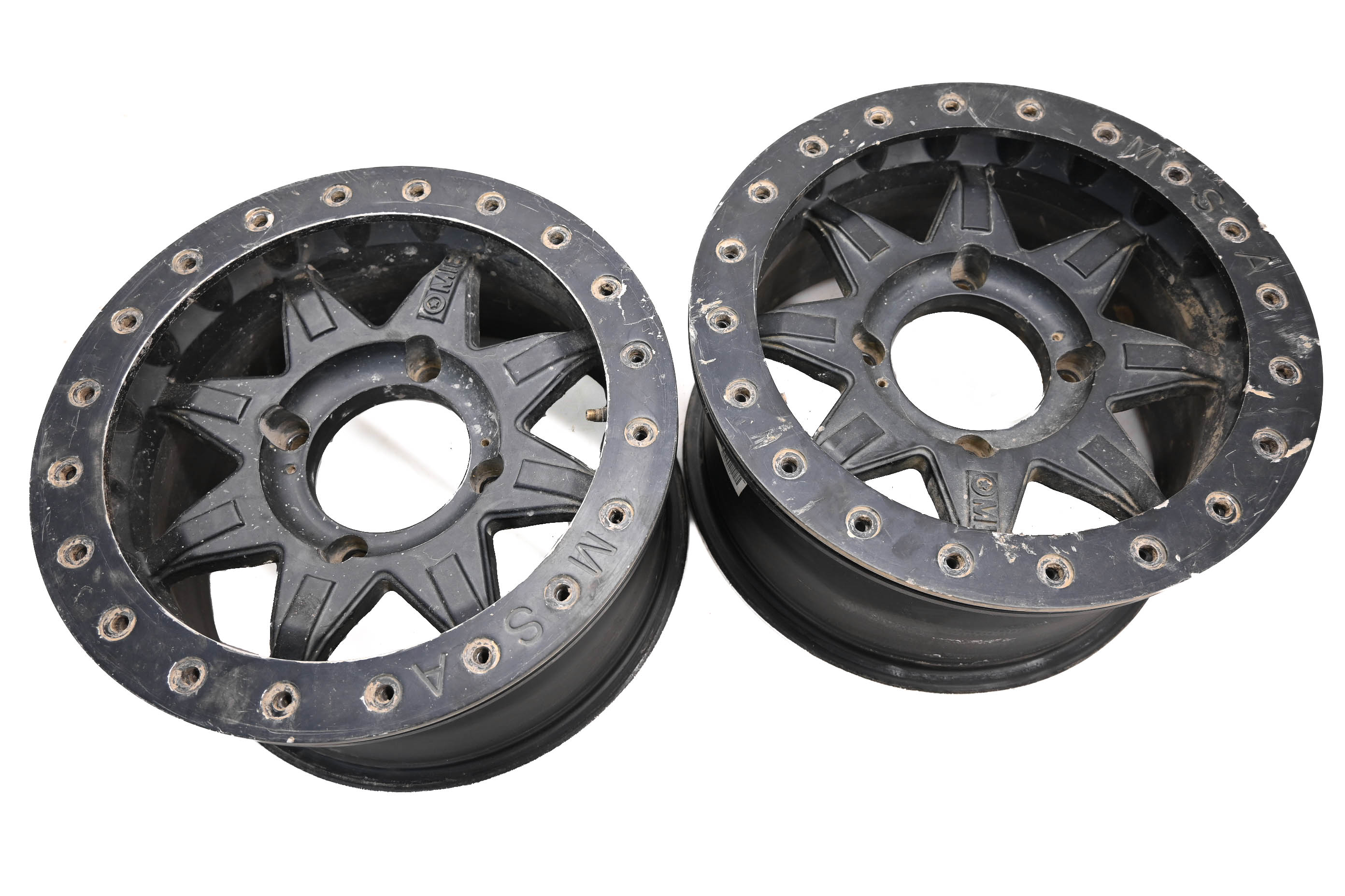 16 Can-Am Maverick 1000R XC 4x4 Rear Beadlock Wheels Rims 14X7 4/137 MSA