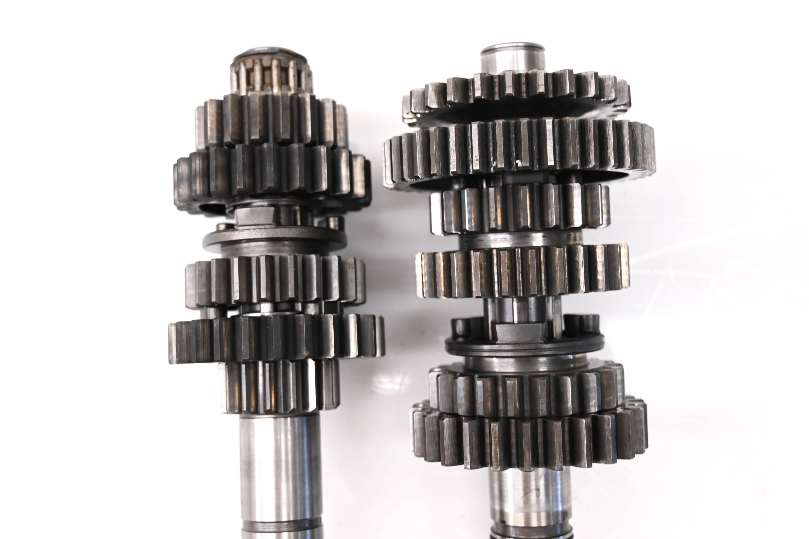 84 Kawasaki KL600A Transmission Shift Forks & Drum