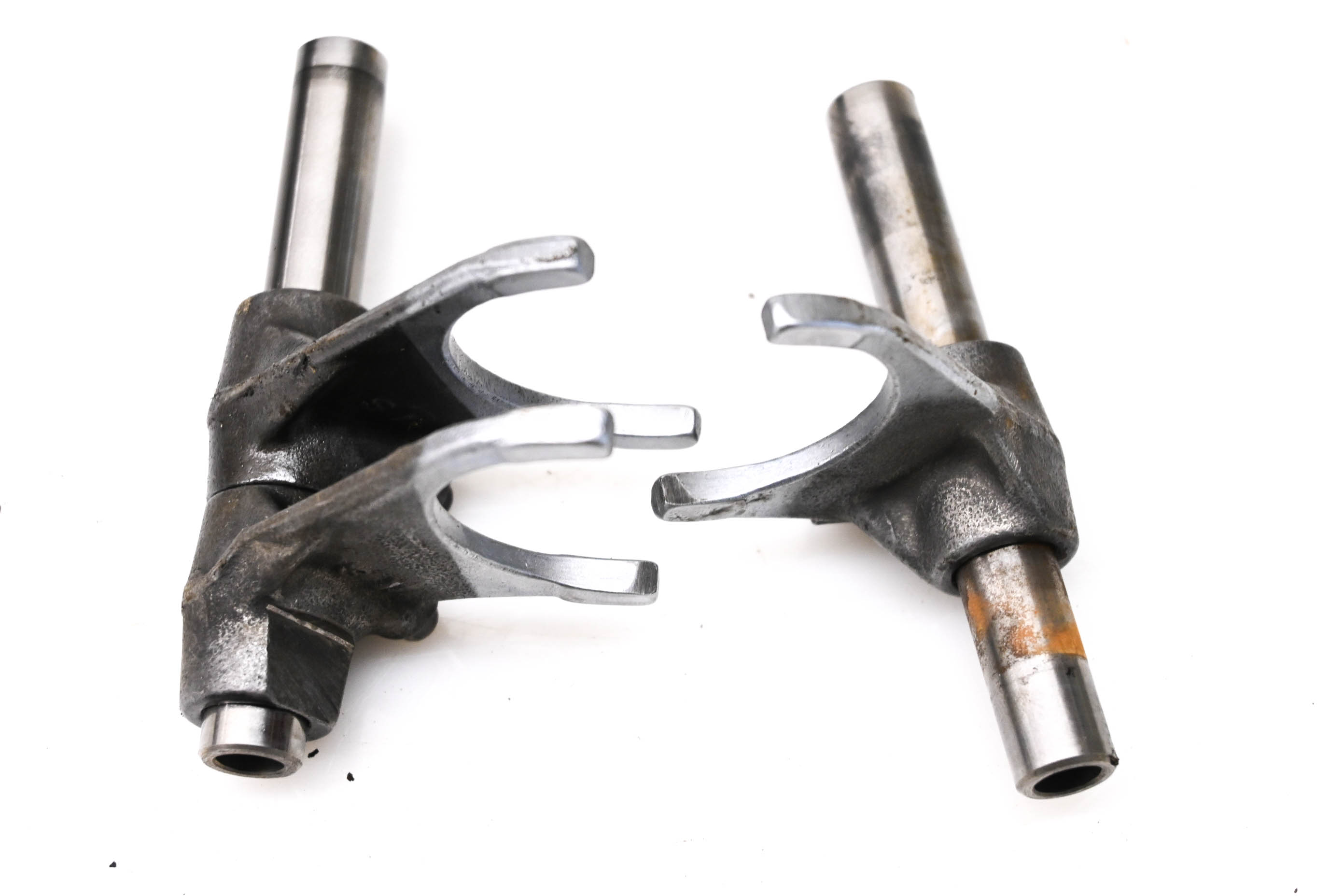 84 Kawasaki KL600A Transmission Shift Forks & Drum