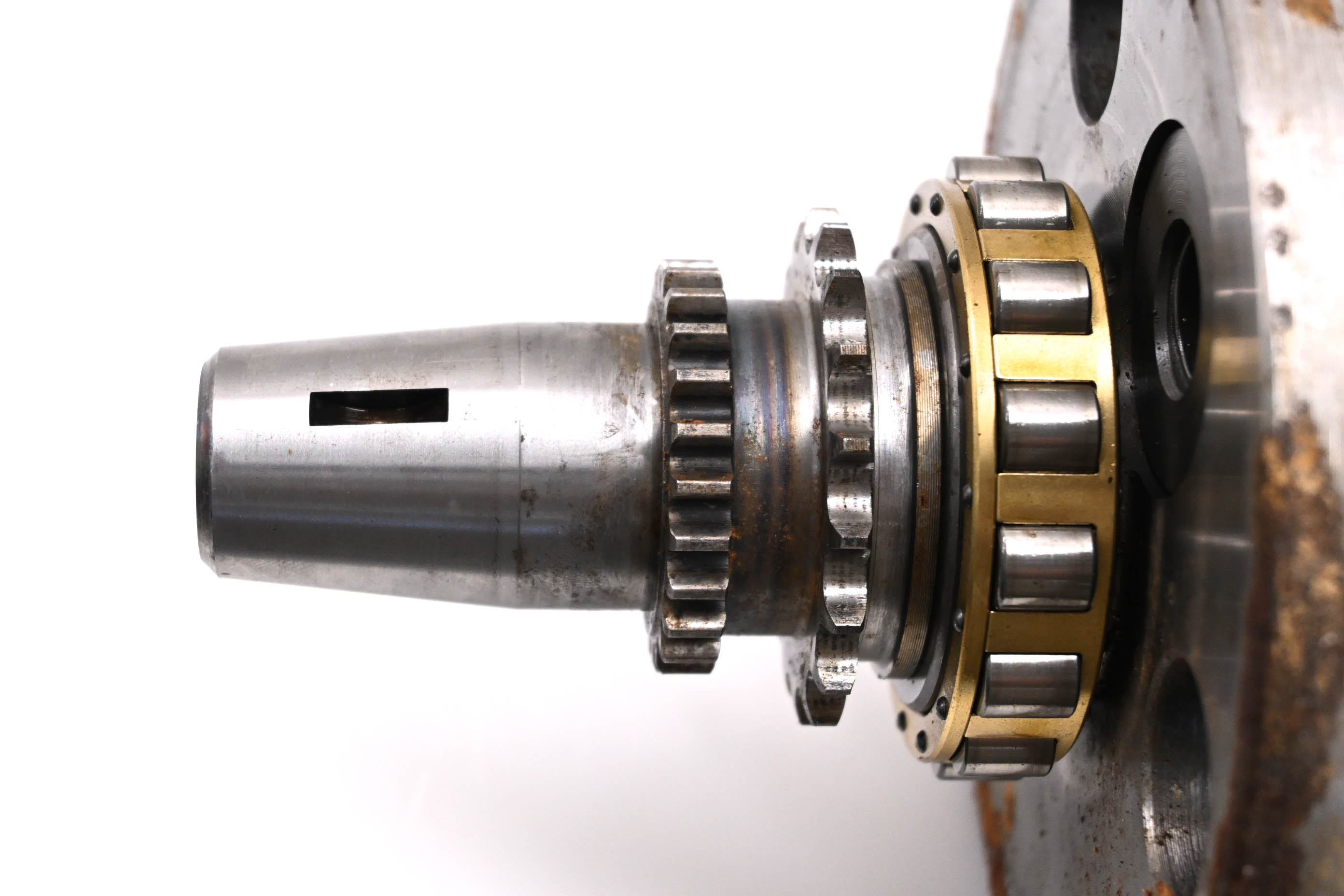 84 Kawasaki KL600A Crankshaft Crank Shaft