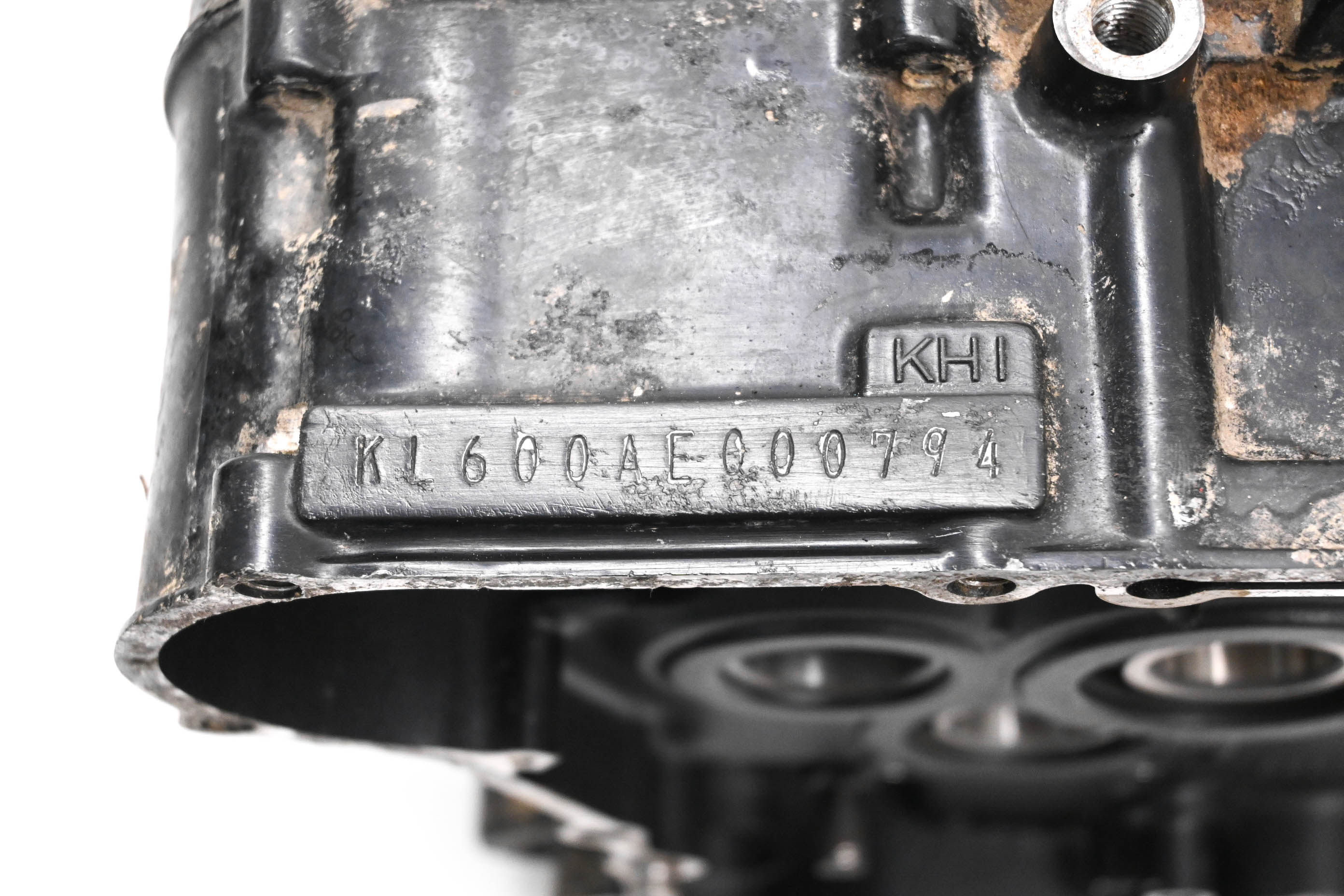 84 Kawasaki KL600A Crankcase Center Crank Case