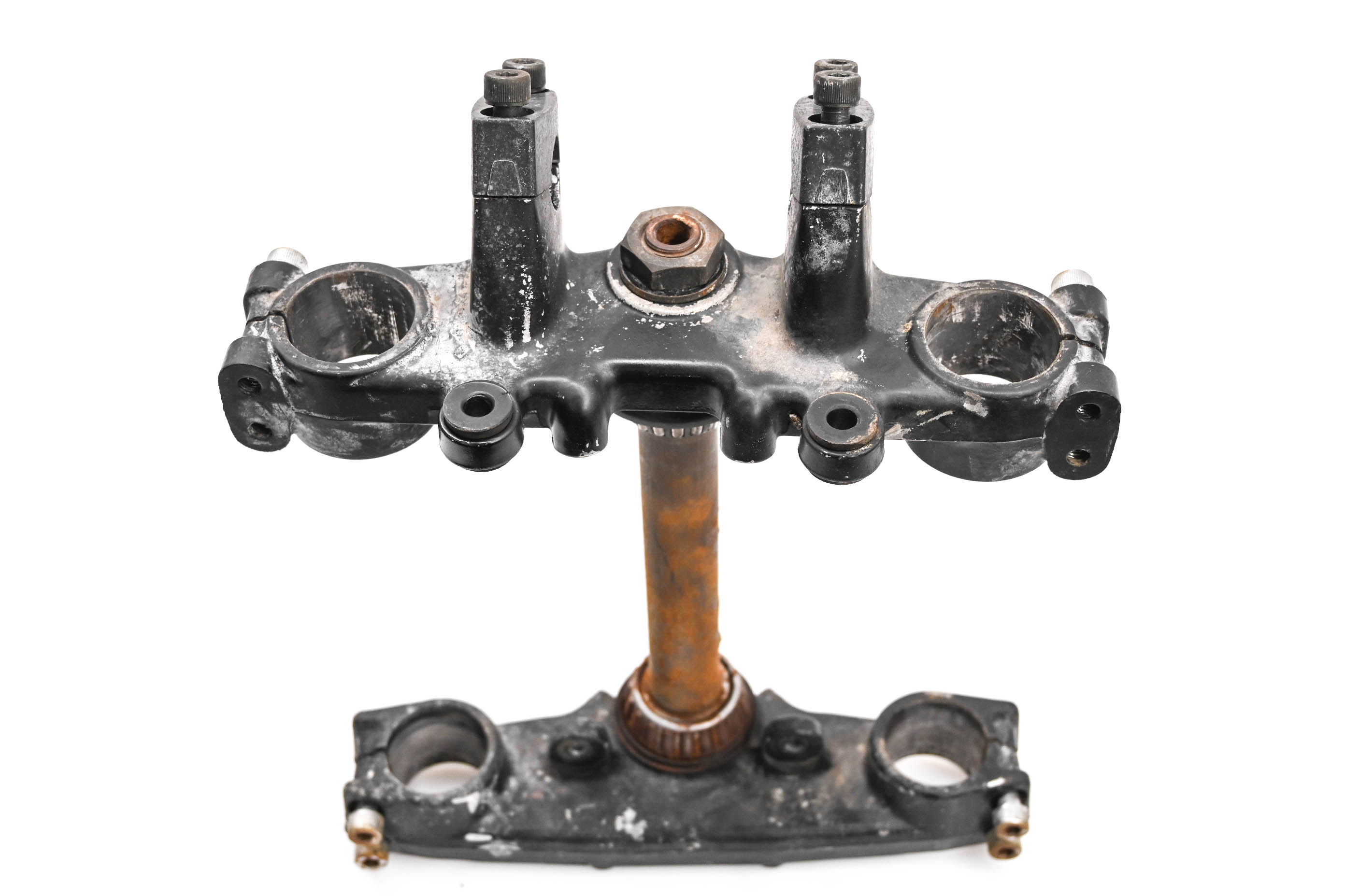 84 Kawasaki KL600A Triple Tree Handlebar Clamp
