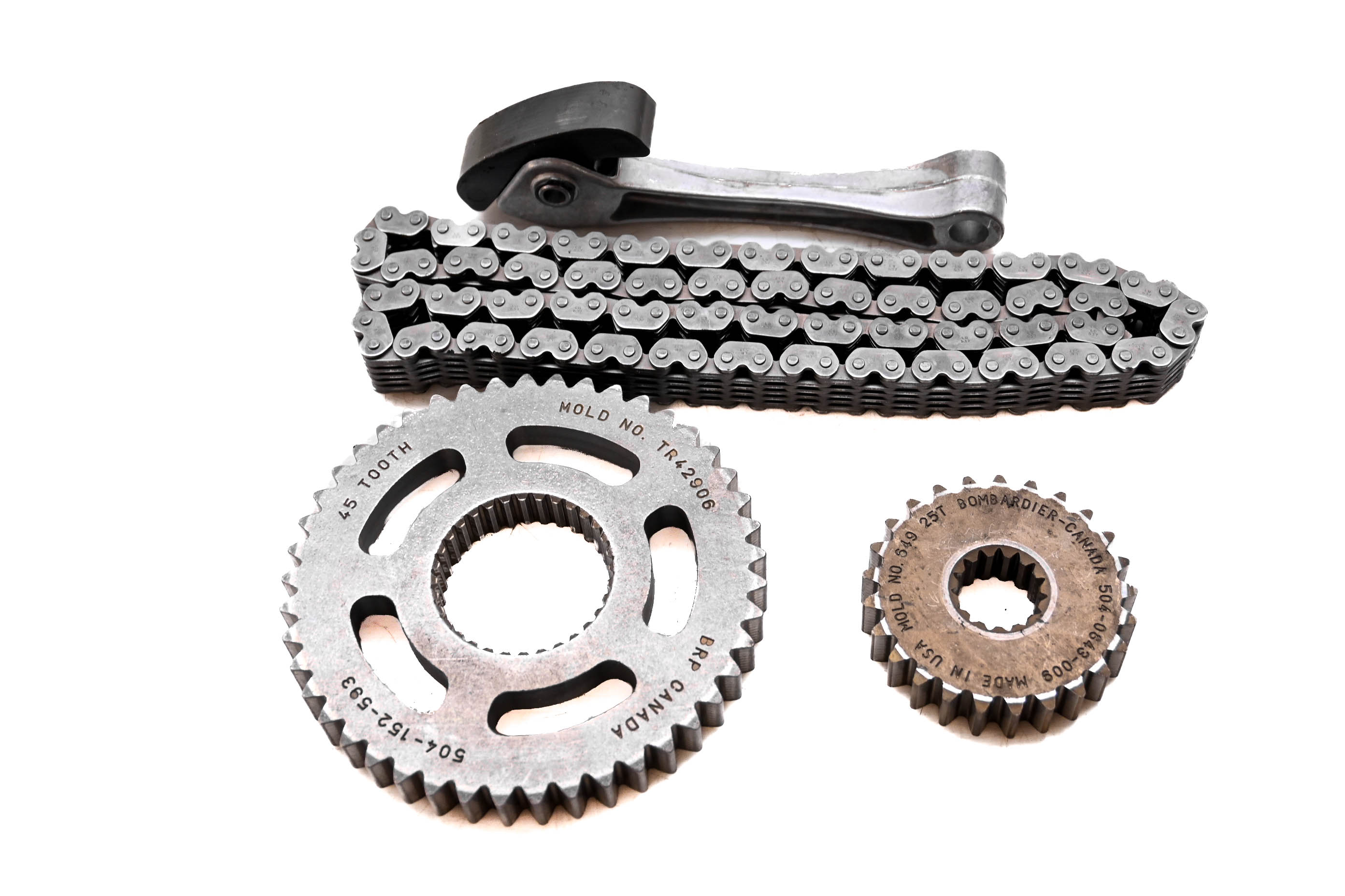 13 Ski-Doo MXZ TNT 600 HO E-TEC Chain Case Gears Chain & Tensioner 120"