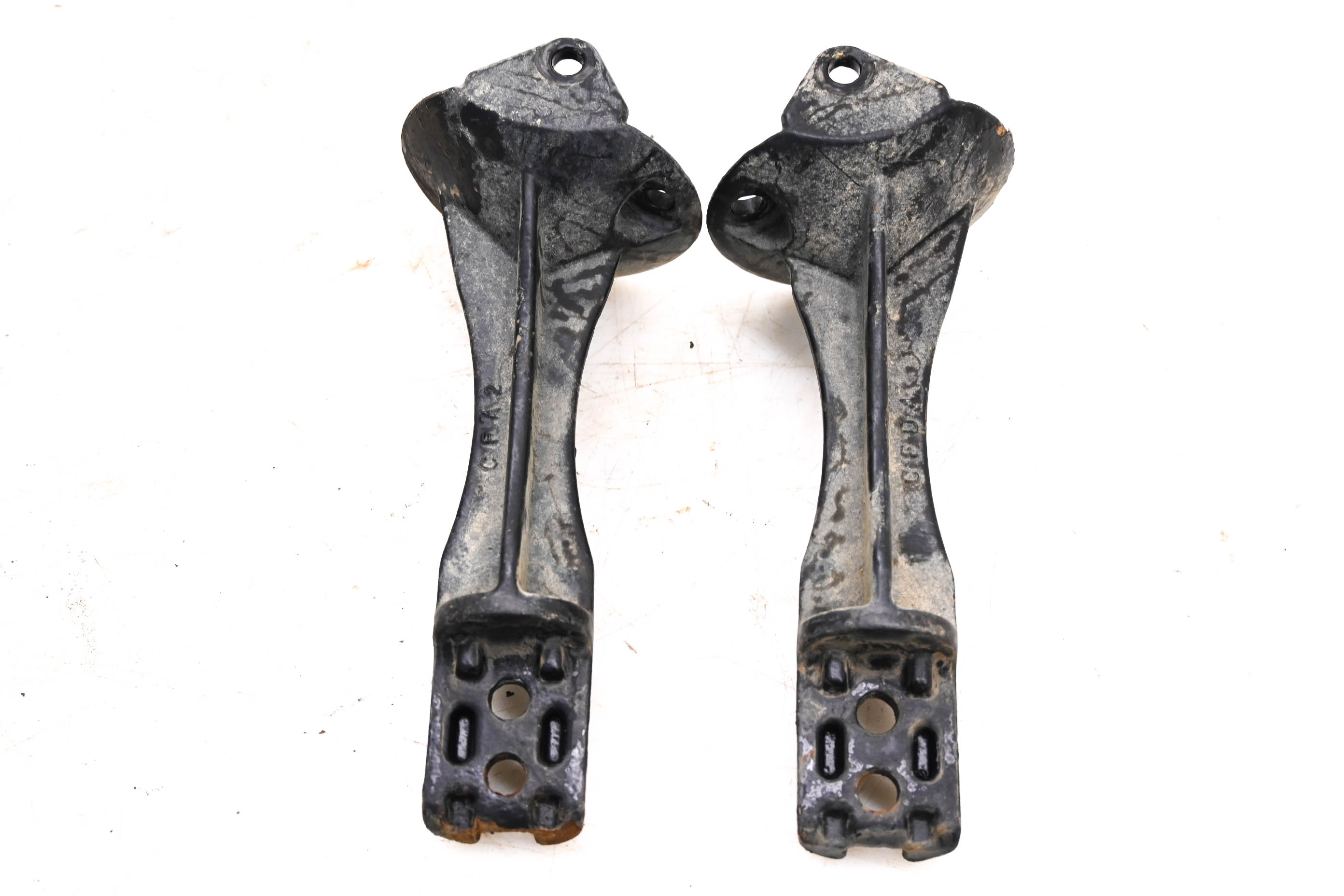 13 Polaris RZR 570 EFI 4x4 Front Lower Roll Cage Brackets Mounts