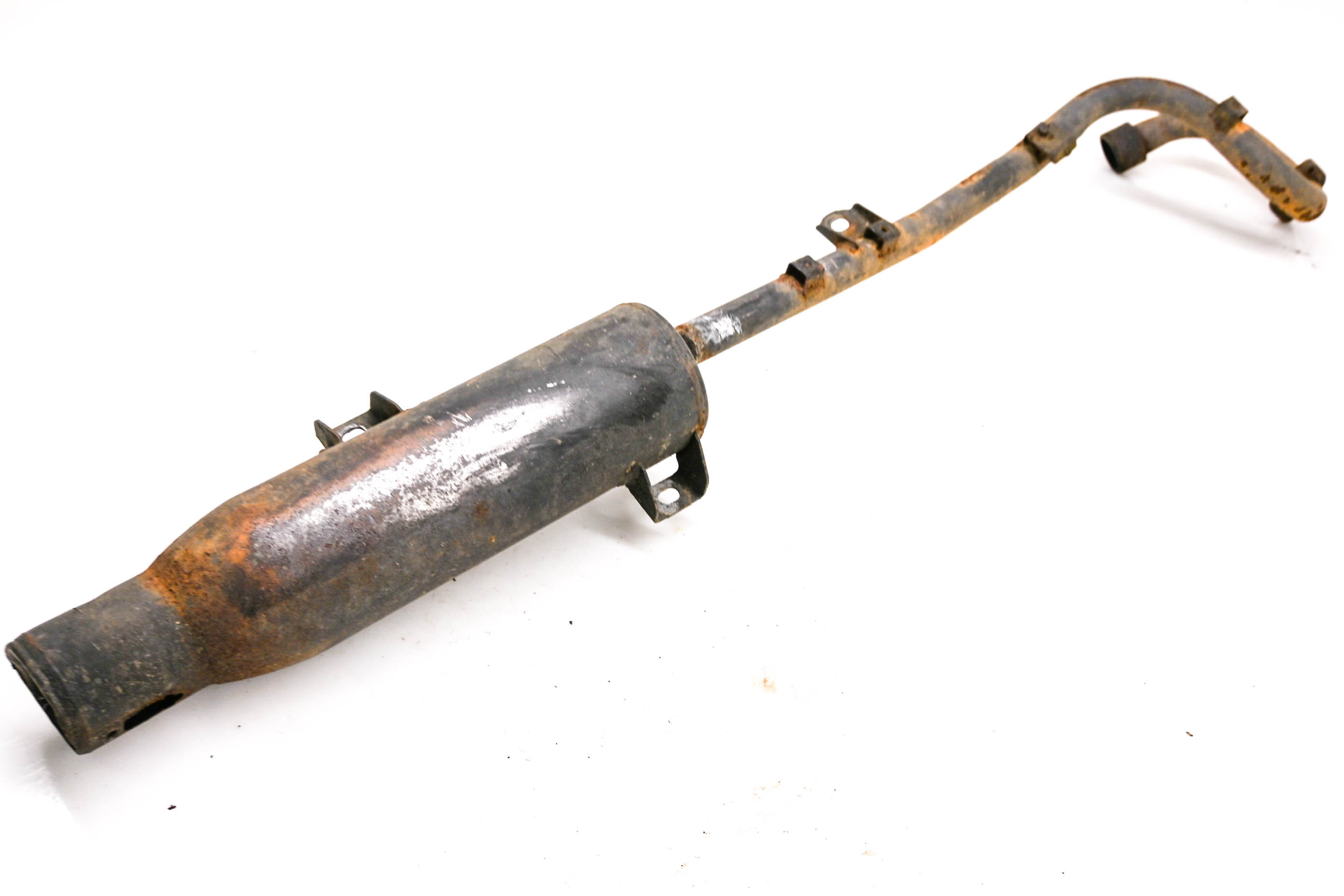 88 Honda Fourtrax 300 2x4 Full Exhaust Muffler & Head Pipe TRX300