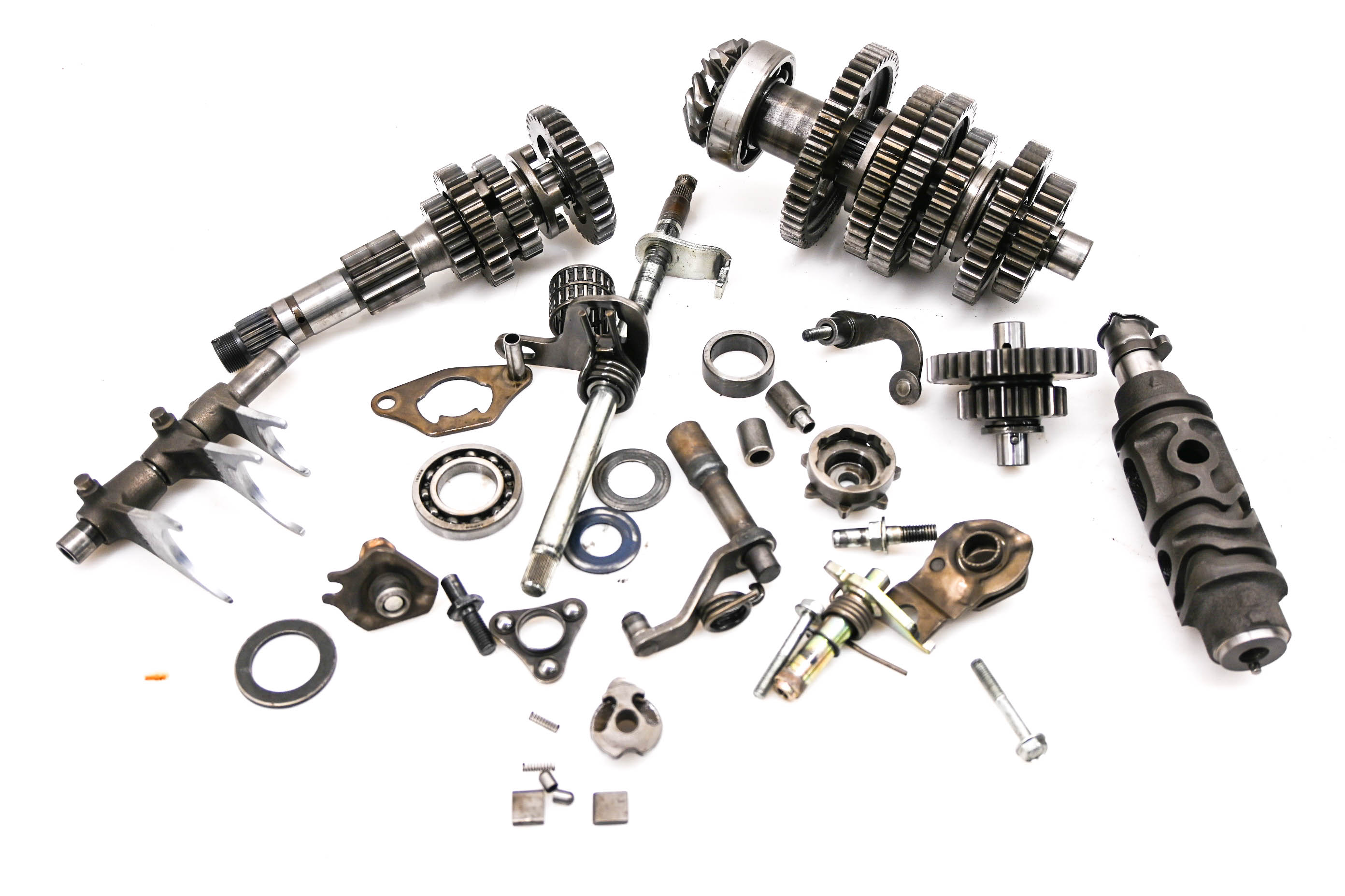88 Honda Fourtrax 300 2x4 Transmission Shift Forks & Drum TRX300