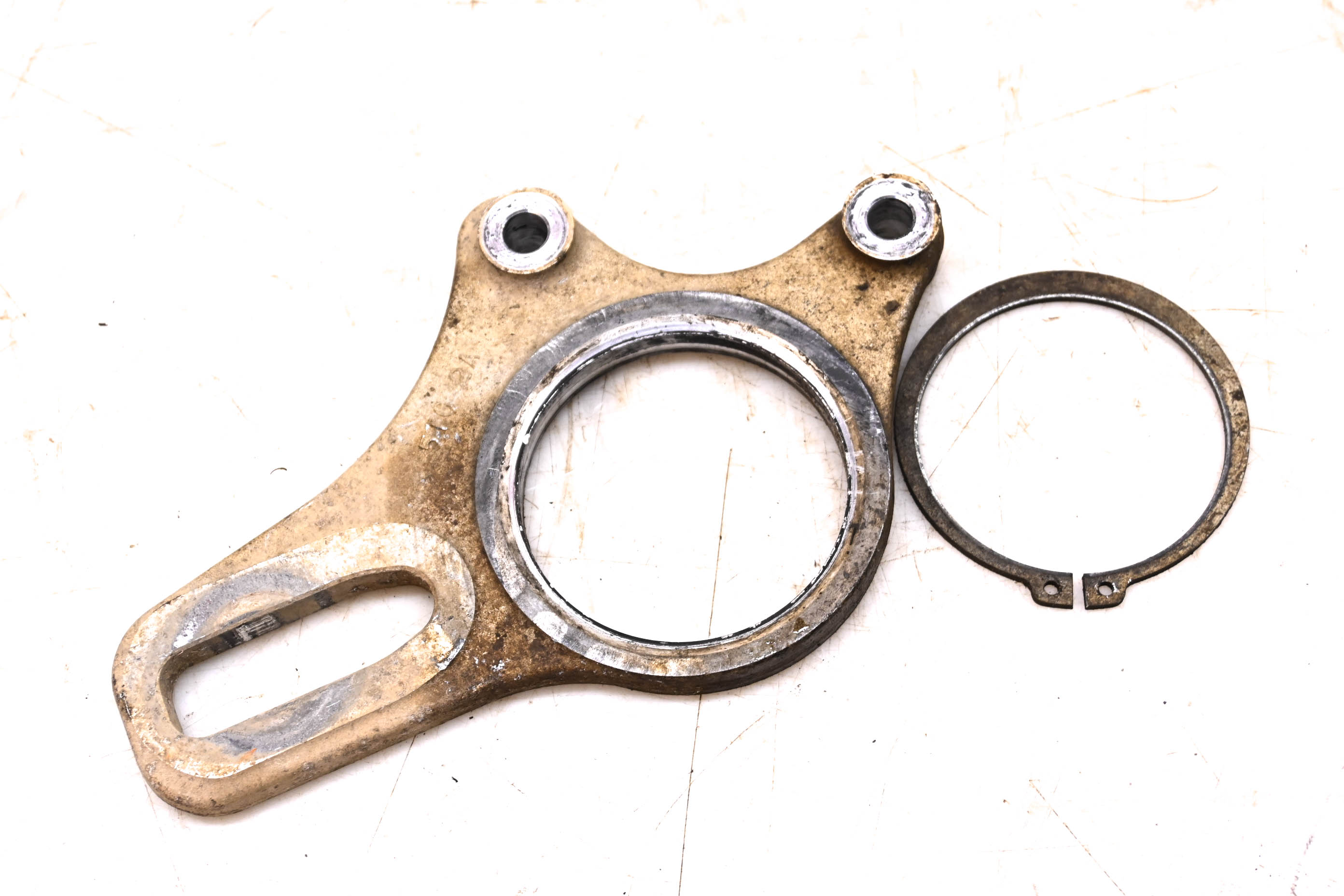 13 Yamaha YFZ450R Rear Brake Caliper Mounting Bracket