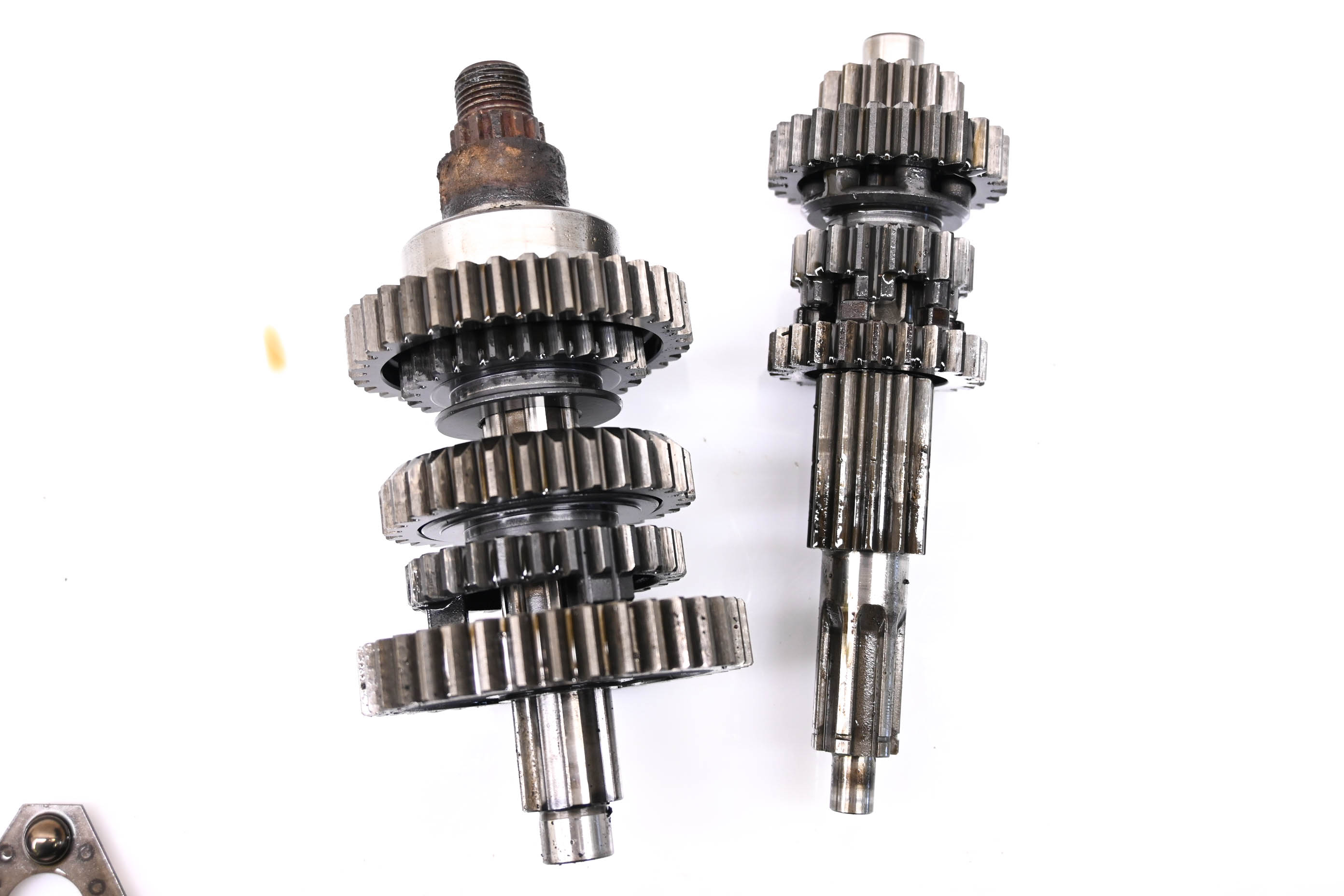84 Suzuki Quadrunner 185 2x4 Transmission Shift Forks & Drum LT185