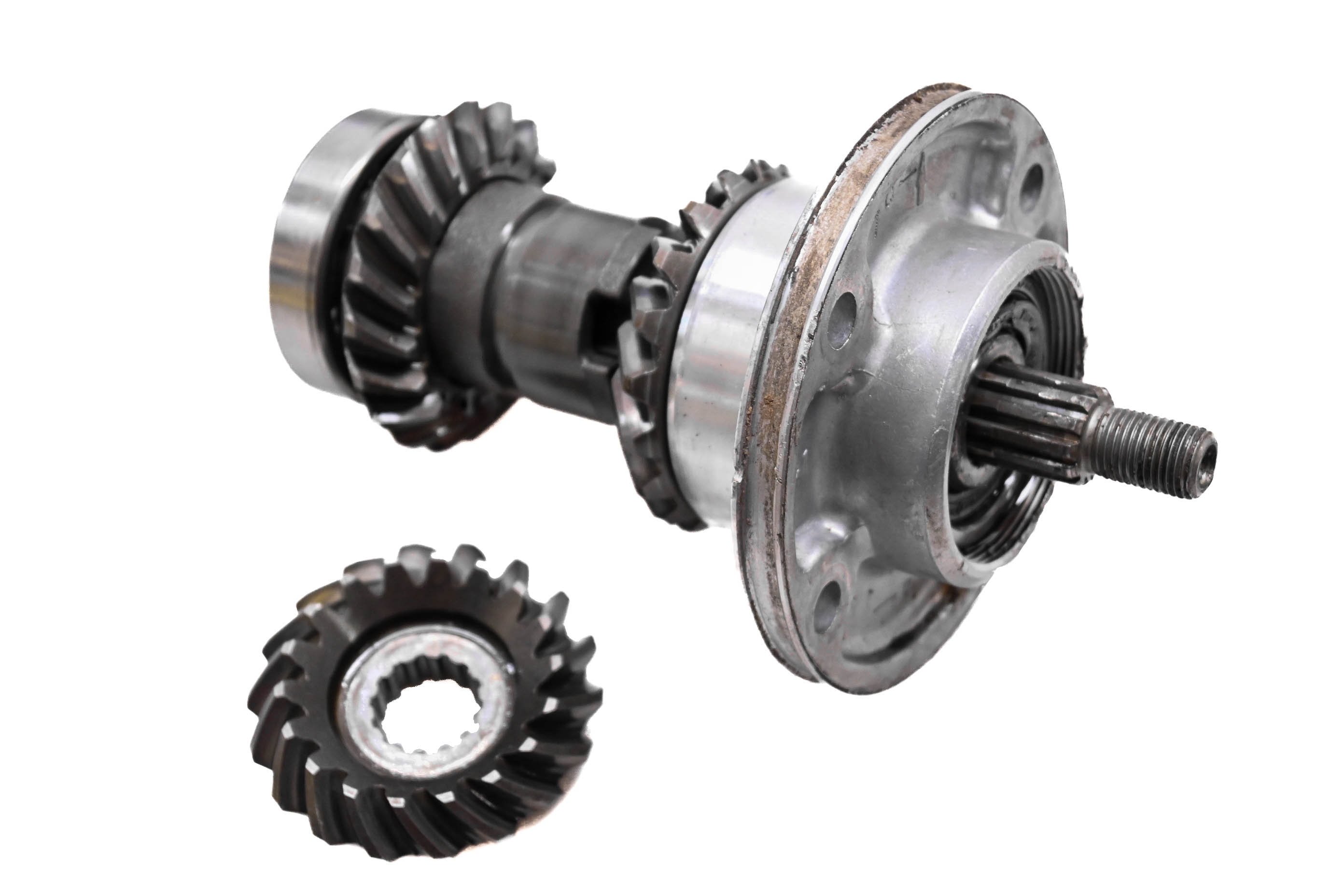 89 Yamaha Moto-4 200 2x4 Transmission Bevel Gears Output Shaft YFM200
