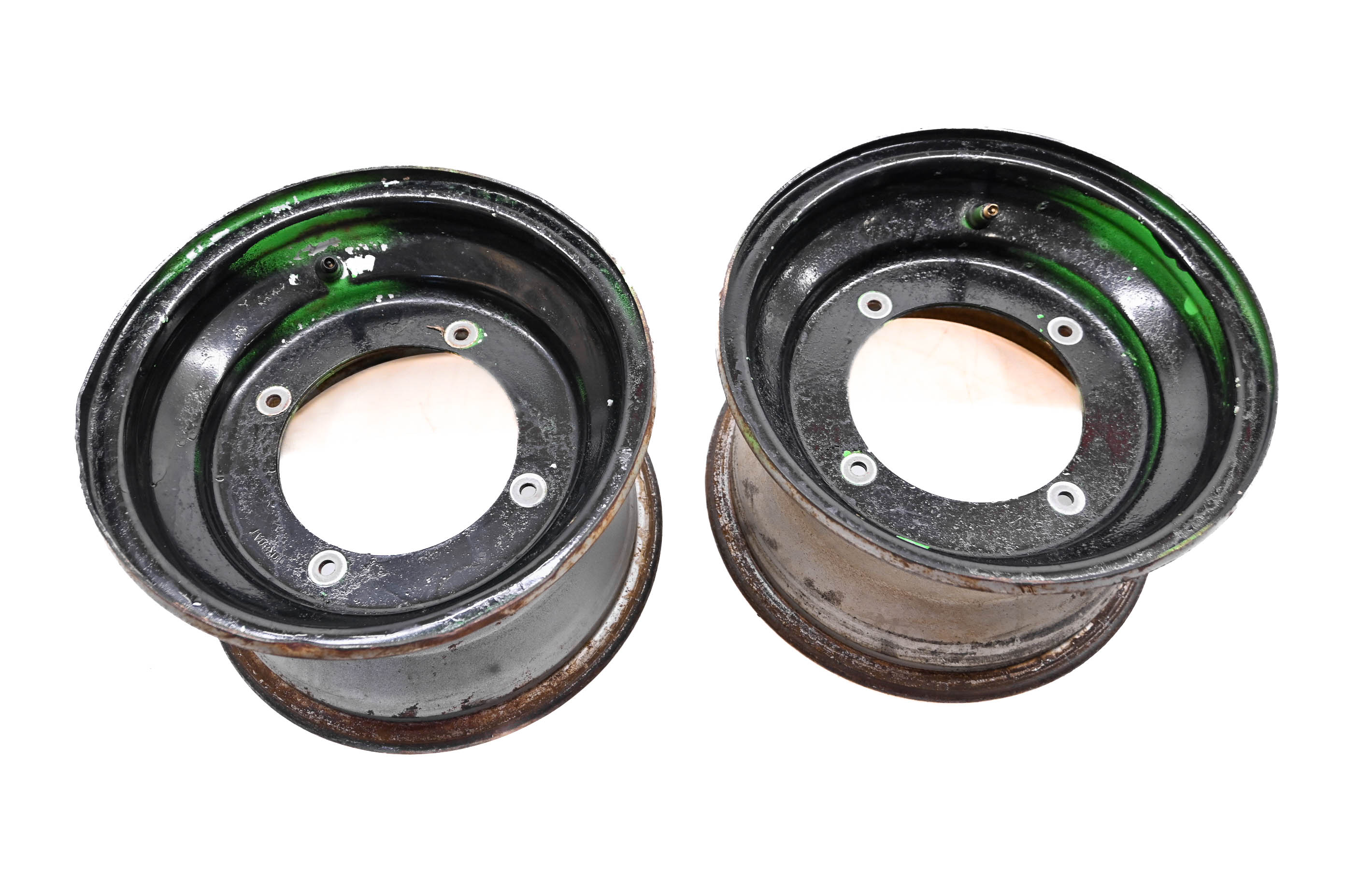 89 Yamaha Moto-4 200 2x4 Front Wheels Rims 10X6 4/156 YFM200