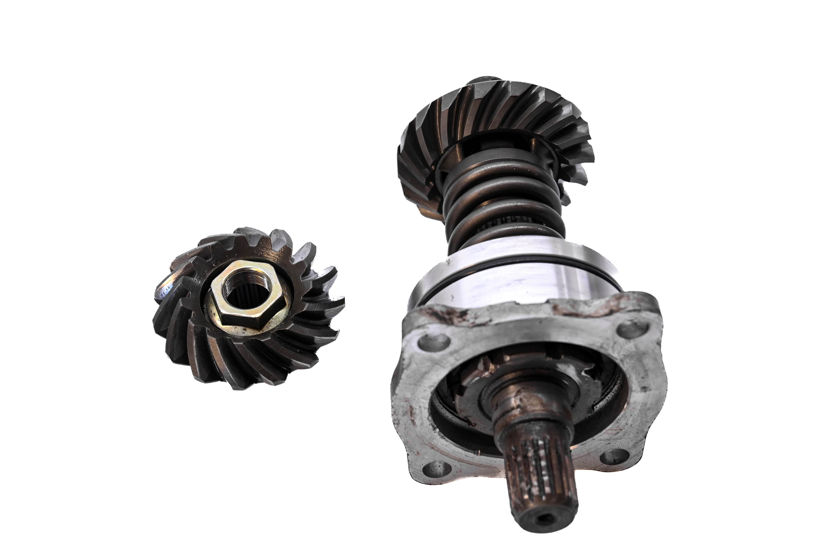 01 Kawasaki Bayou 220 2x4 Transmission Bevel Gears Output Shaft KLF220