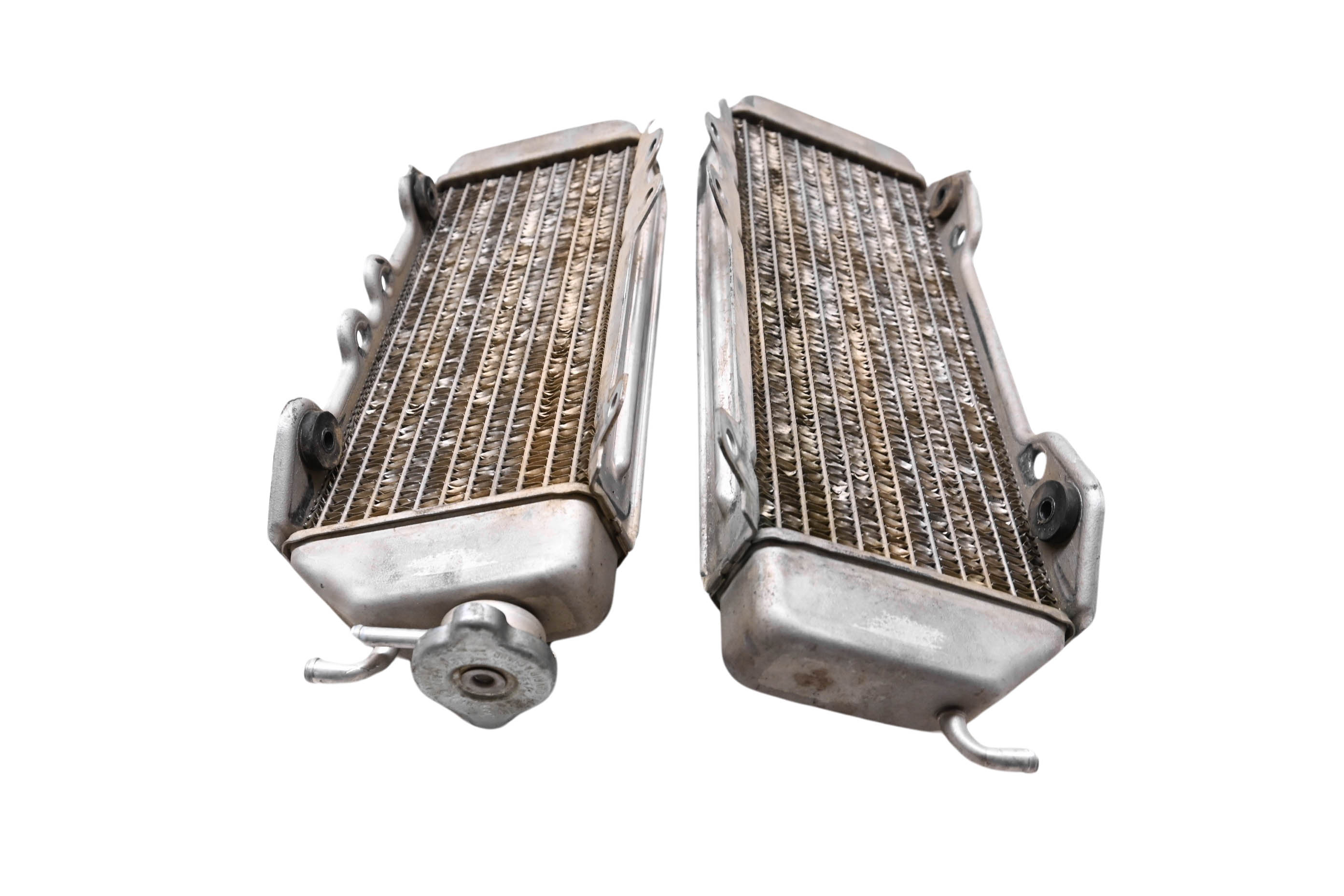 10 Kawasaki KX250F Radiators Left & Right