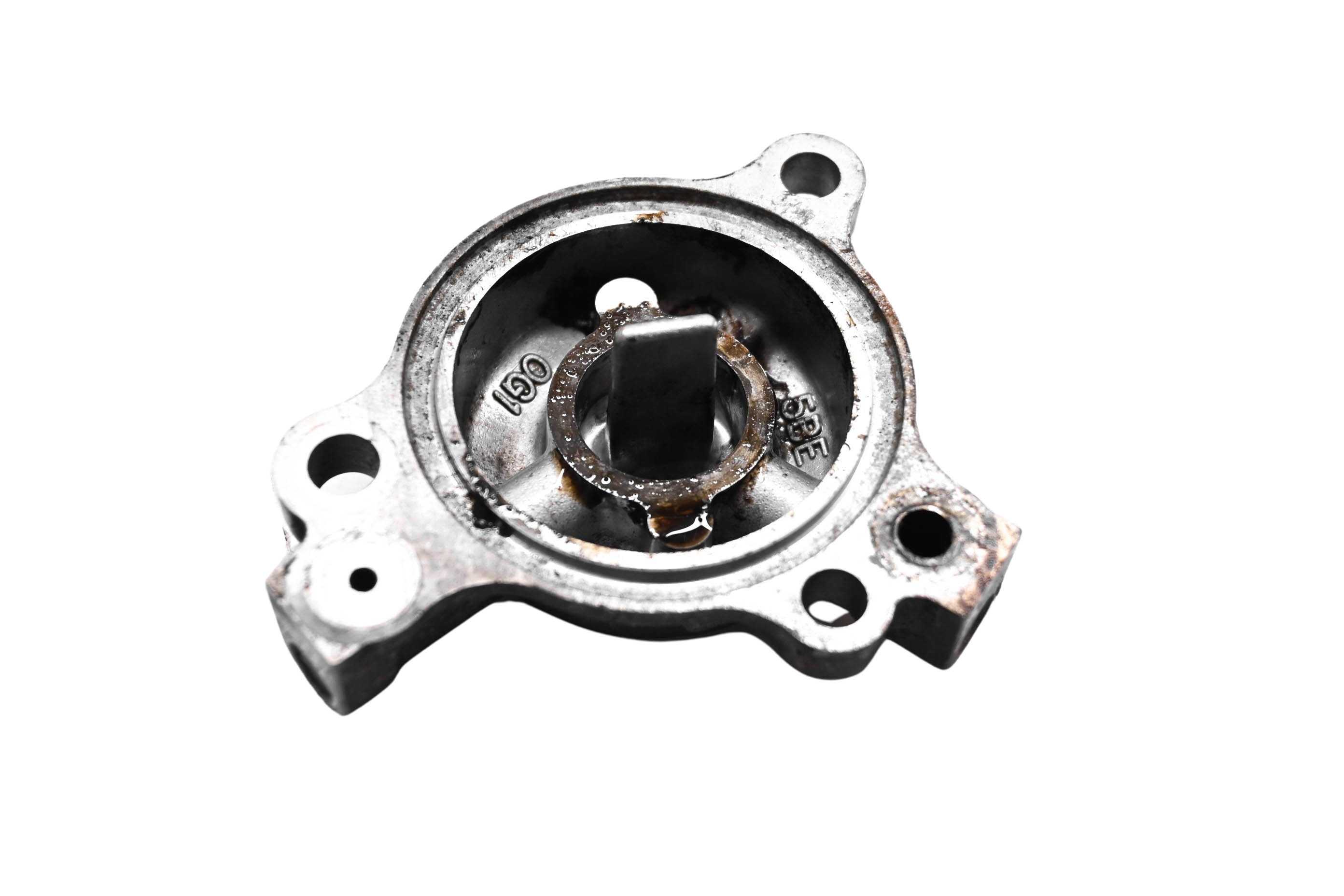 02 Yamaha YZ426F Oil Filter Cover