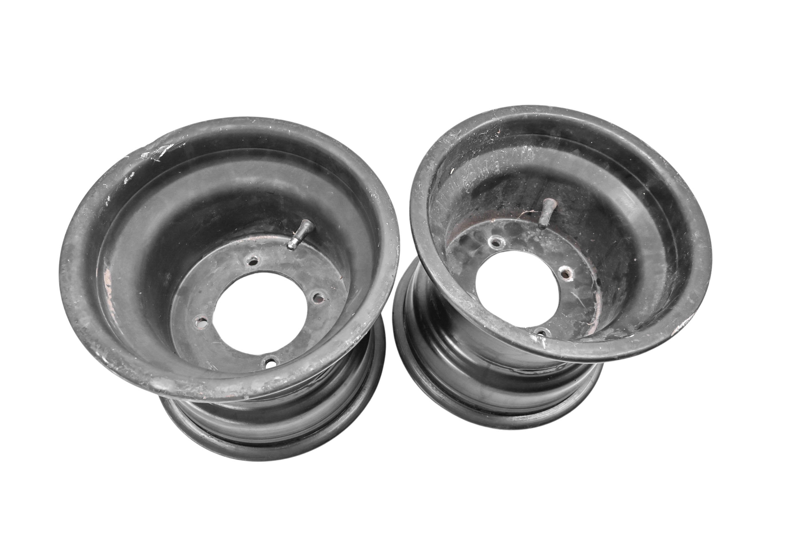 03 Yamaha Blaster 200 2x4 Rear Wheels Rims 9X8 4/115 Aftermarket