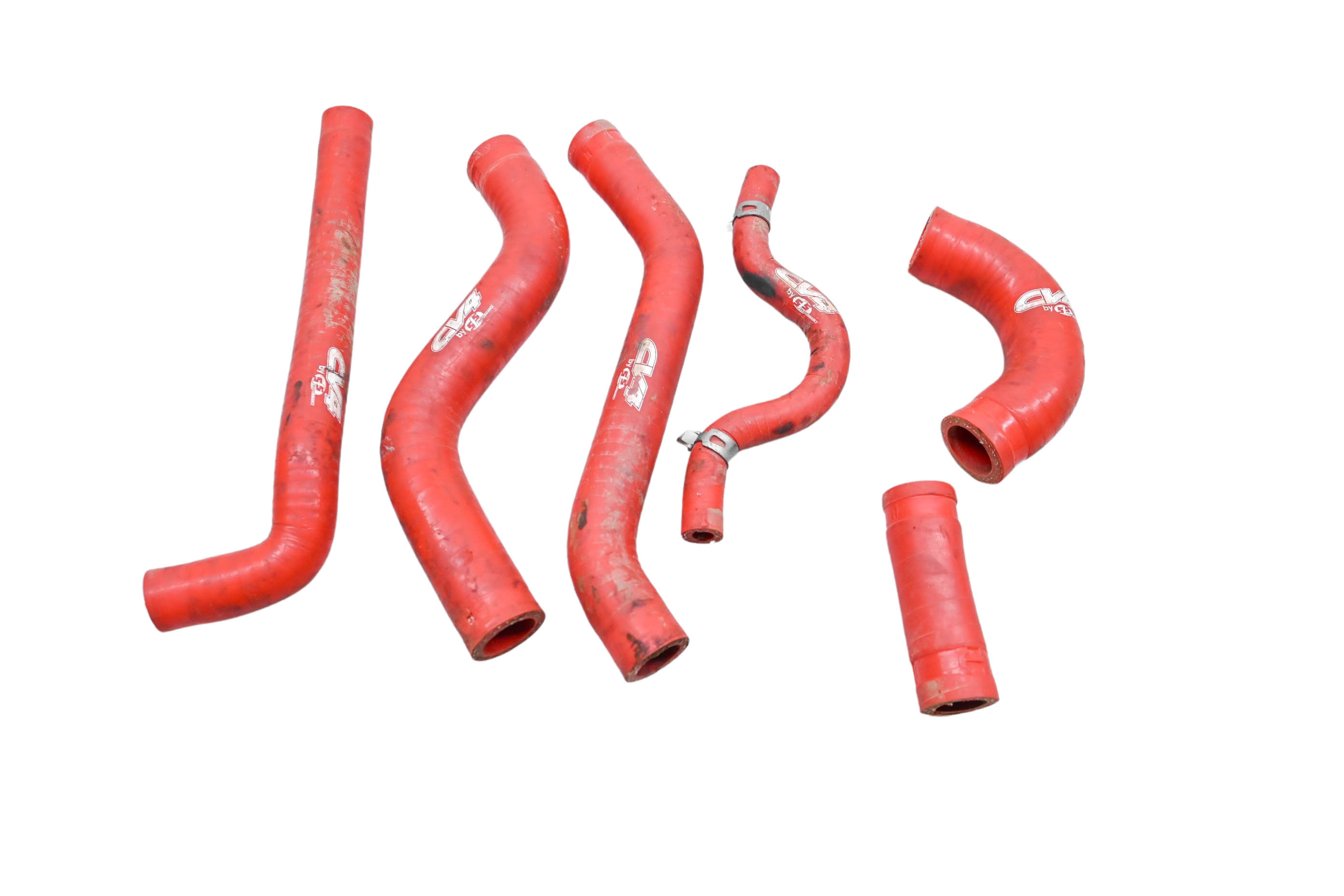 07 Kawasaki KX250F Radiator Coolant Hoses CV4