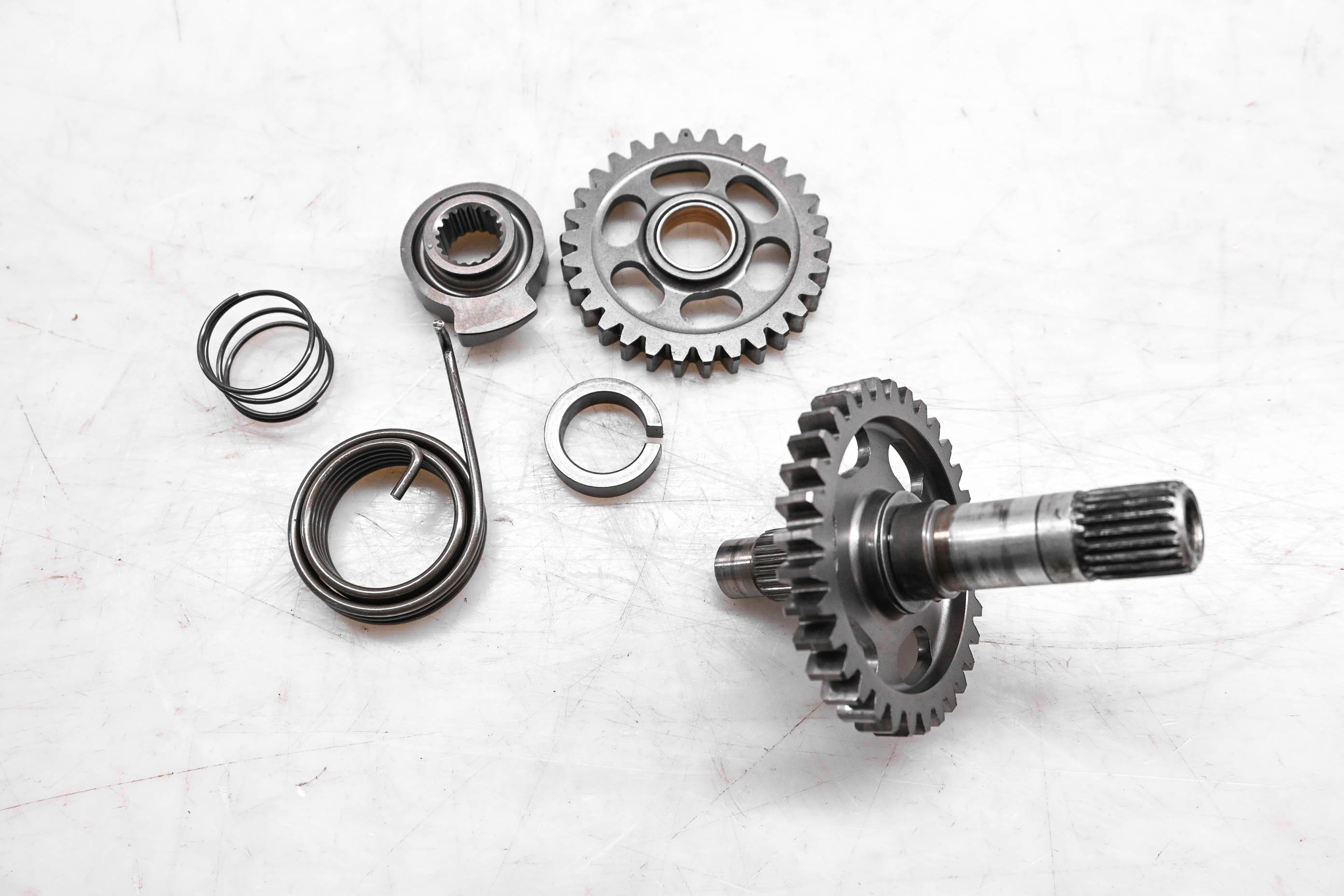 07 Honda CRF250R Kick Start Gear Spindle