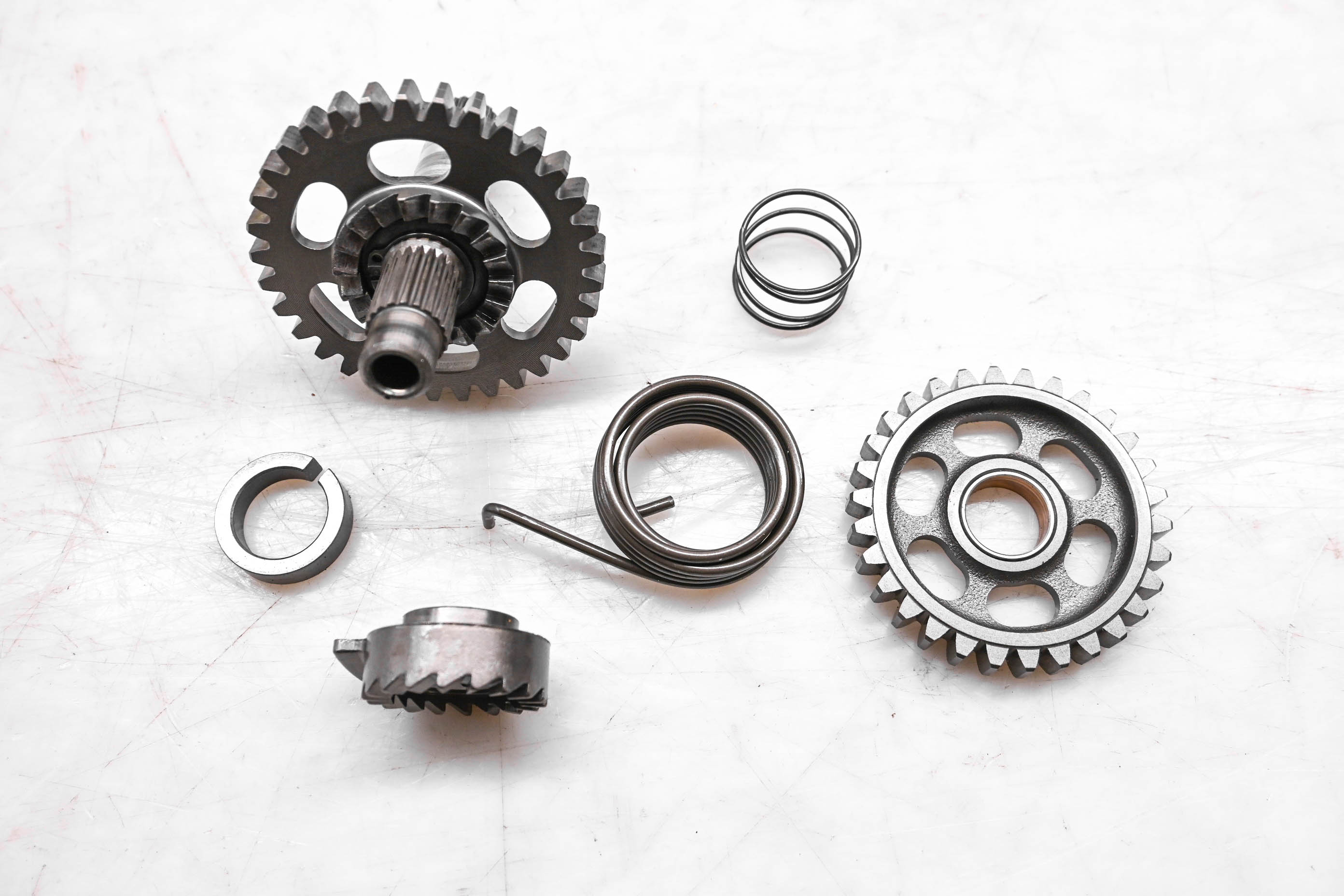 07 Honda CRF250R Kick Start Gear Spindle