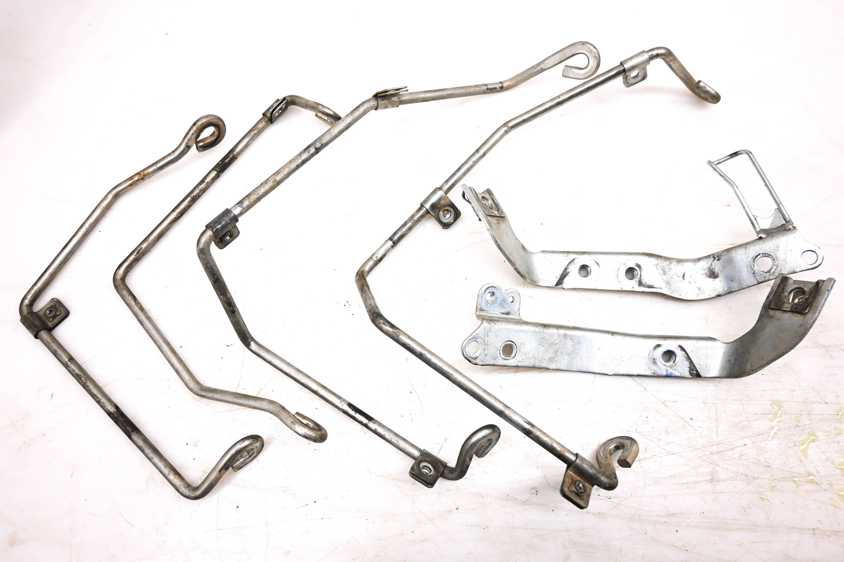 20 Yamaha YFZ450R Heel Guard Support Brackets Mounts Left & Right